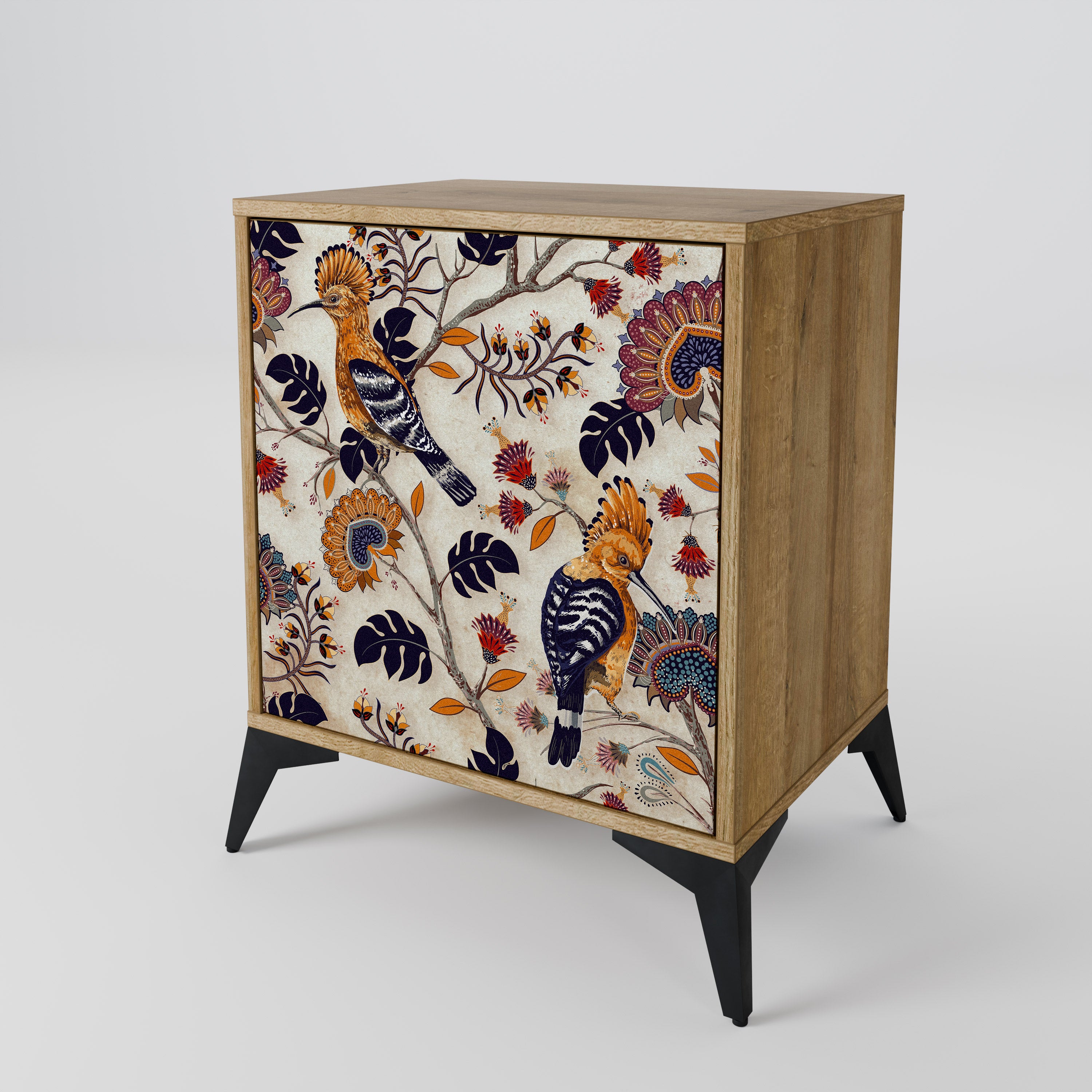 EMINENT HOOPOE 1-Door Sideboard in Oak Effect