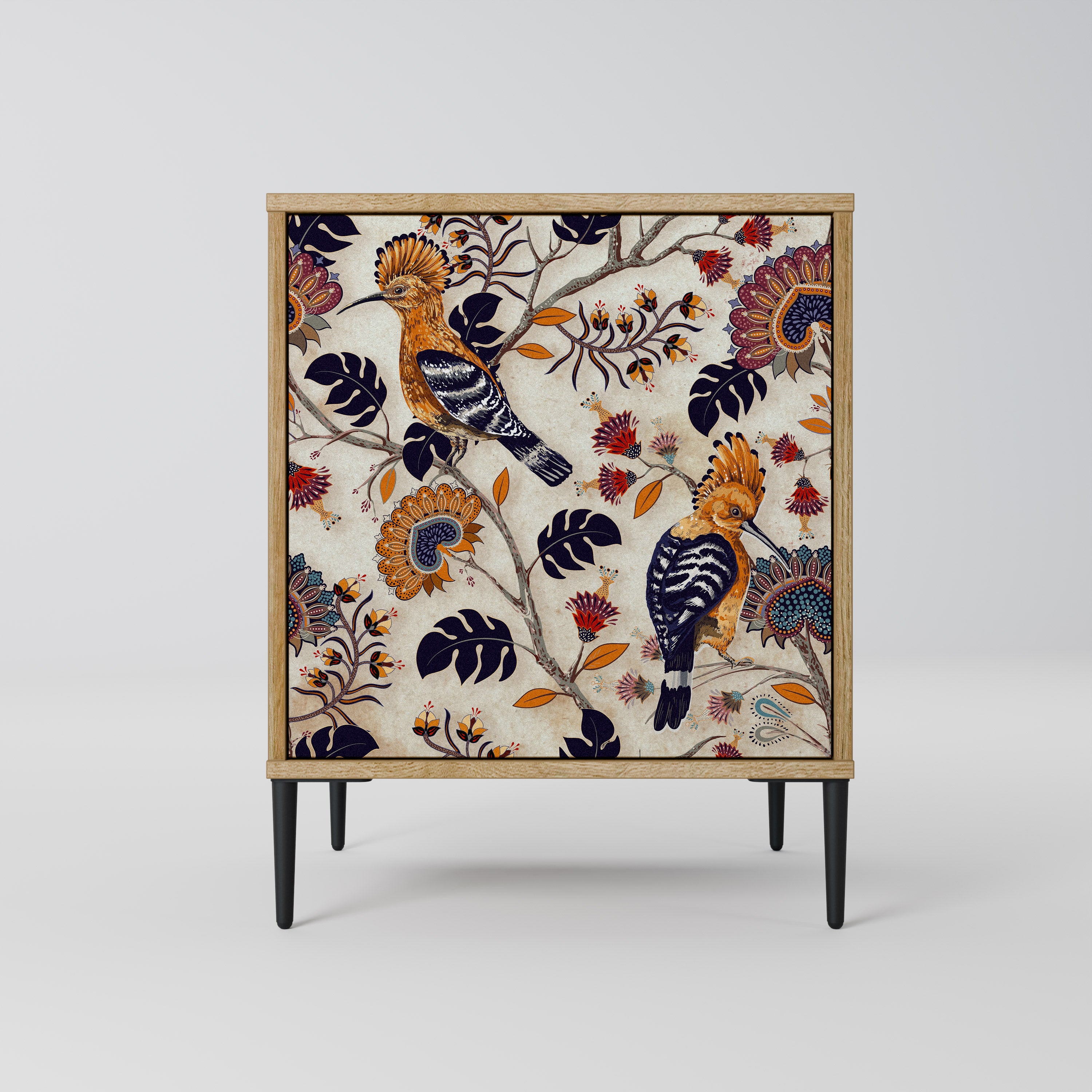 EMINENT HOOPOE 1-Door Sideboard in Oak Effect