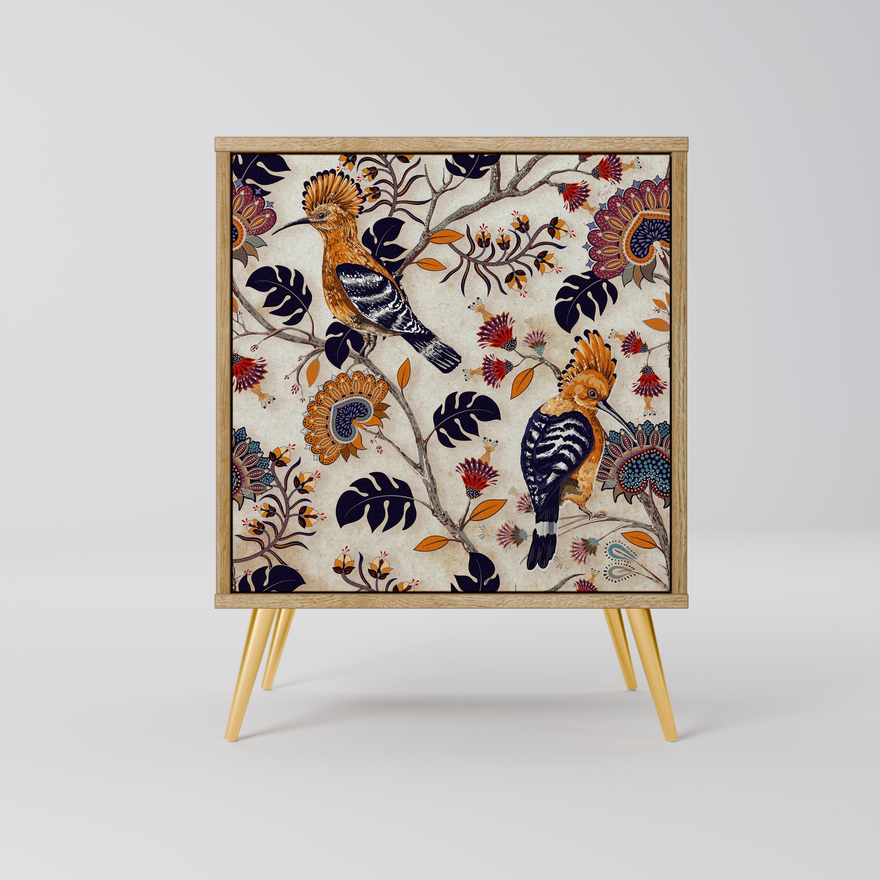 EMINENT HOOPOE 1-Door Sideboard in Oak Effect