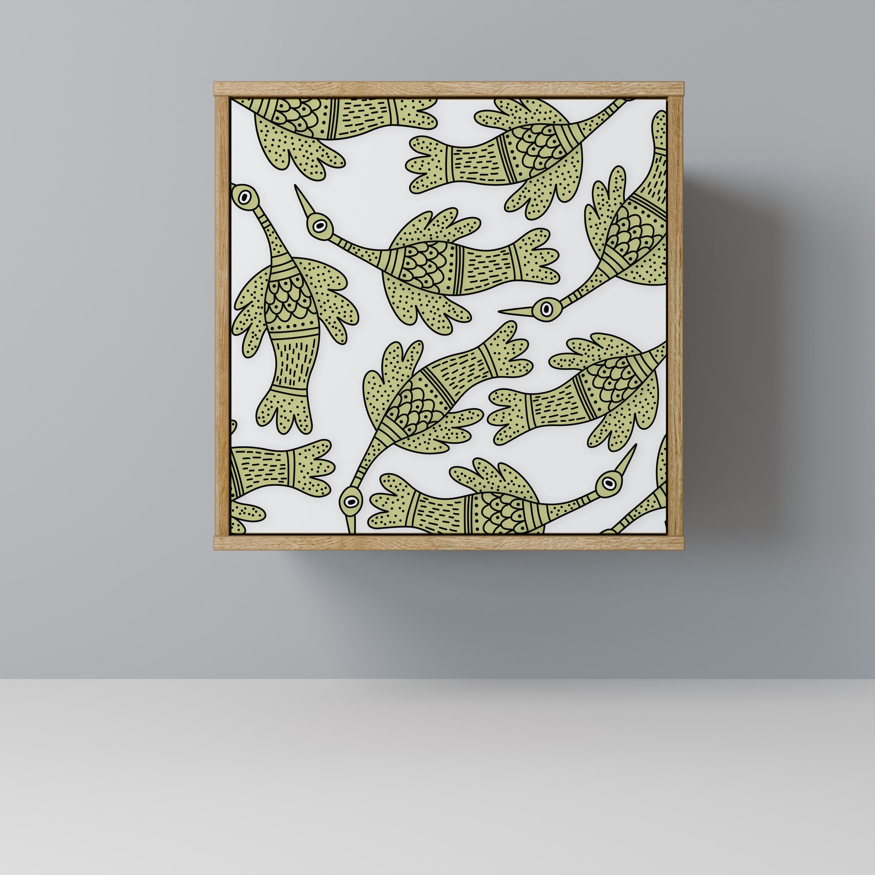 SEEDLING SONGBIRD 1-Door Sideboard in Oak Effect