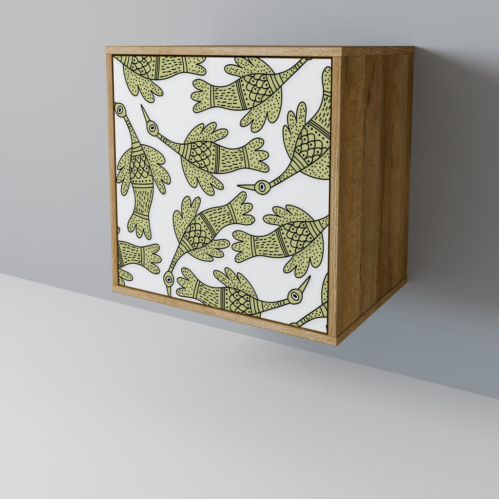 SEEDLING SONGBIRD 1-Door Sideboard in Oak Effect