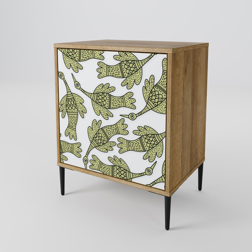 SEEDLING SONGBIRD 1-Door Sideboard in Oak Effect