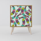 INDIAN FISH 1-Door Sideboard