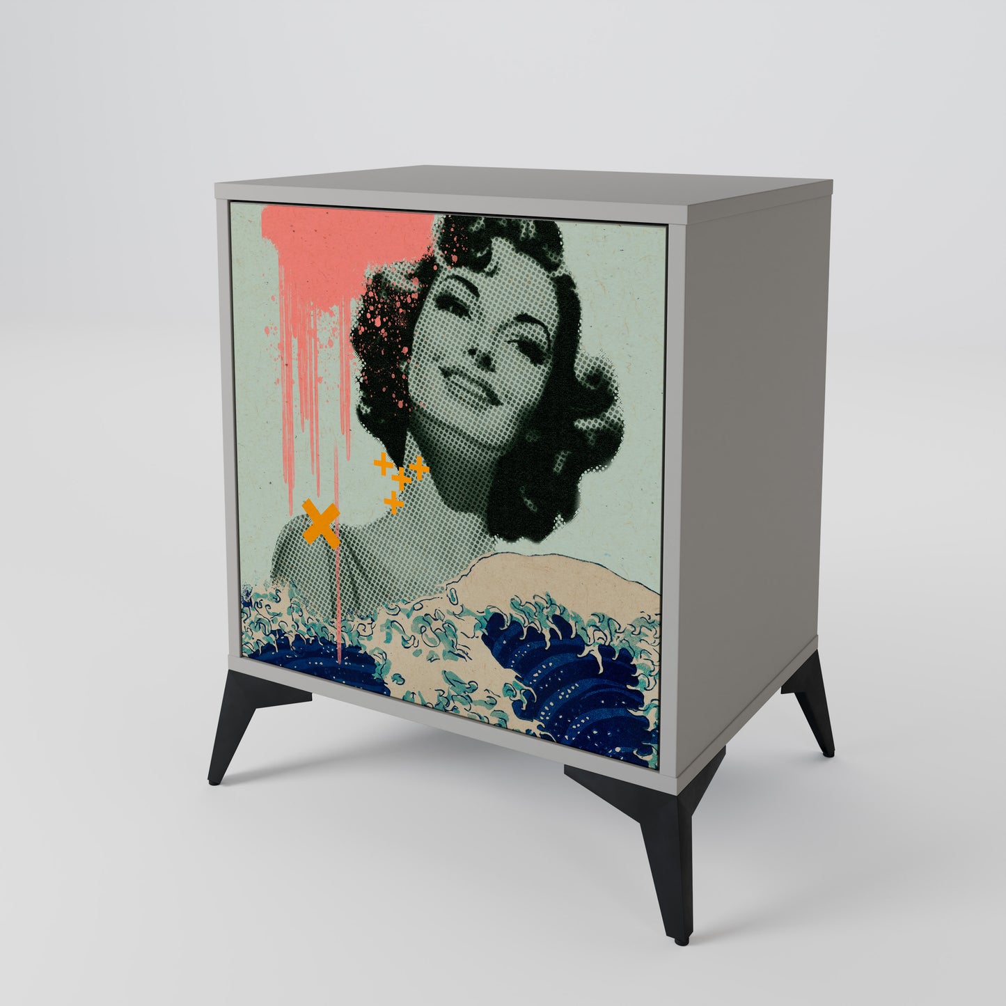 KANAGAWA BEAUTY 1-Door Sideboard