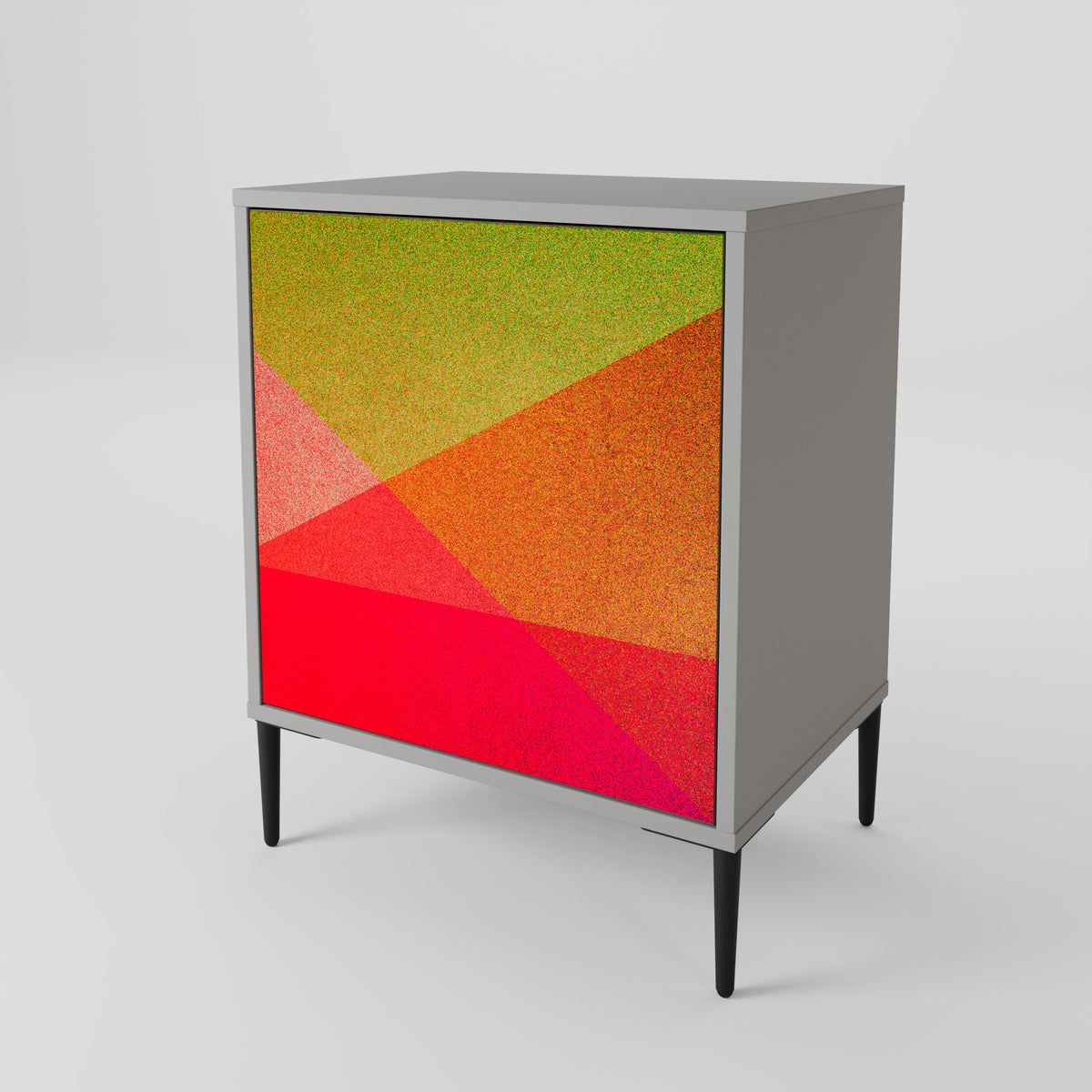 VIVID GEOMETRY Skänk med en dörr