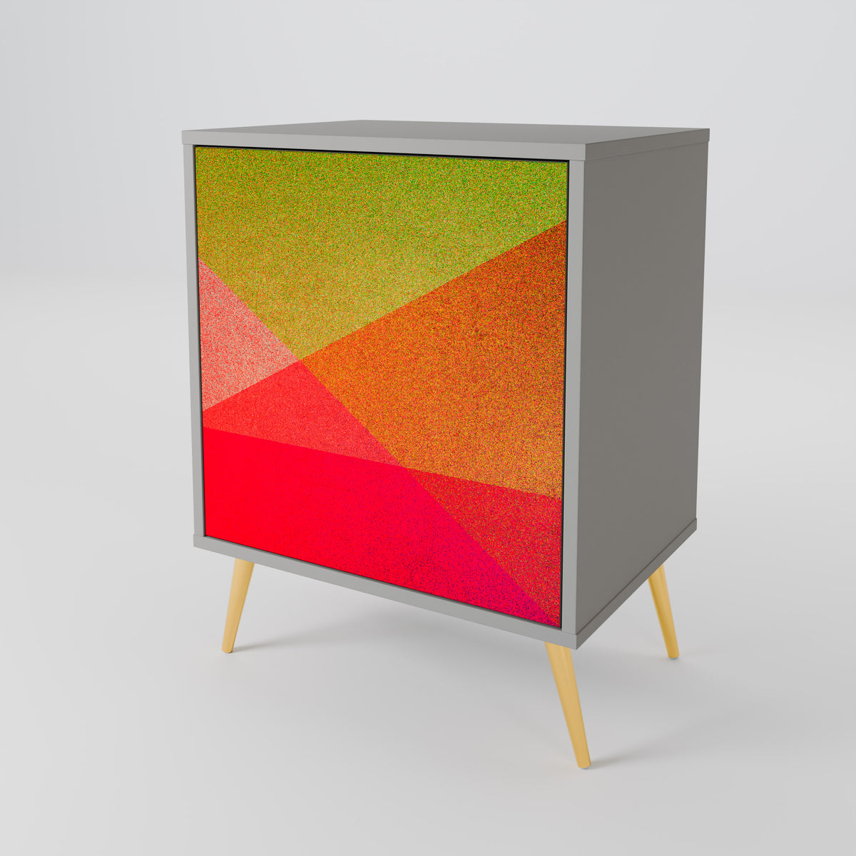 VIVID GEOMETRY Skänk med en dörr