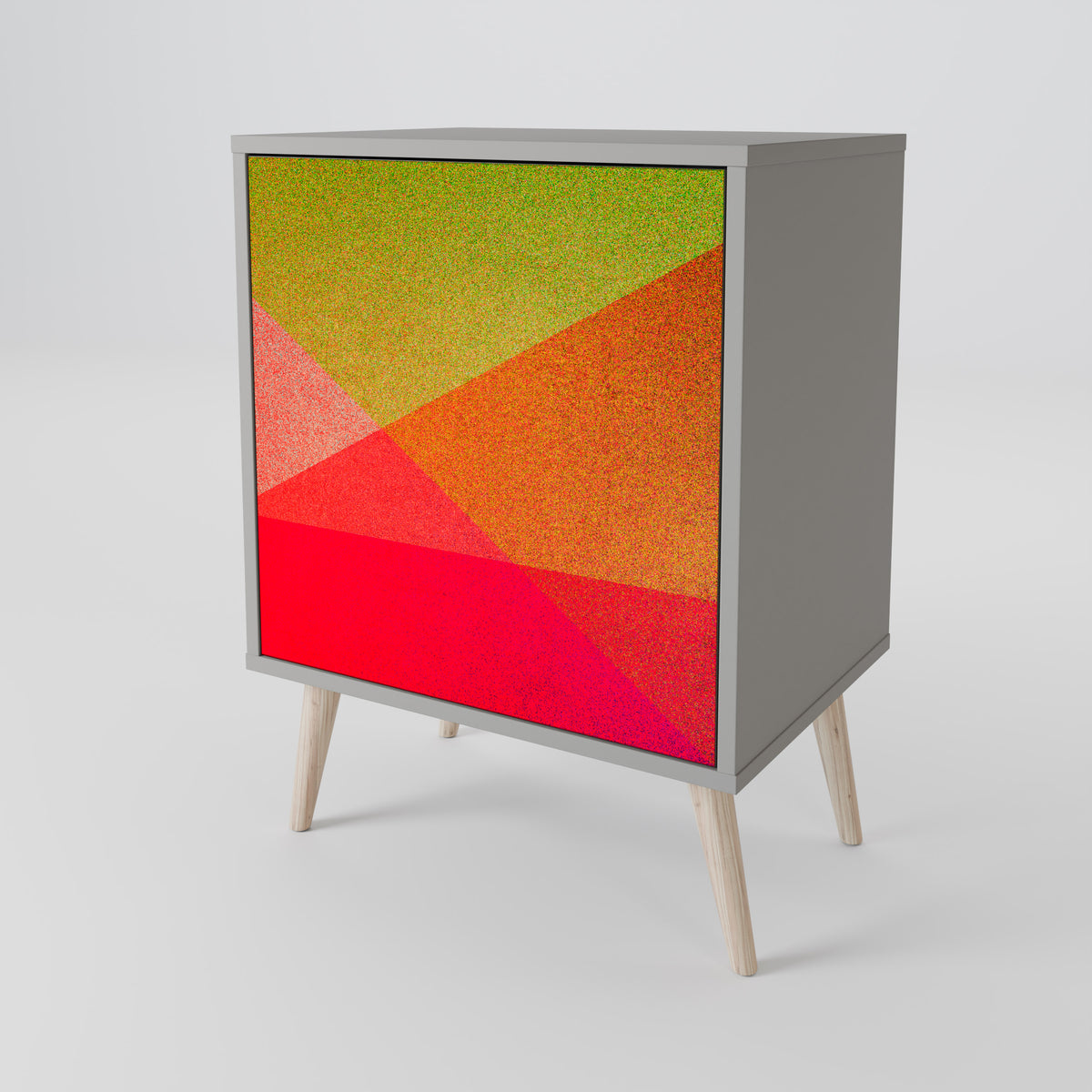 VIVID GEOMETRY Skänk med en dörr