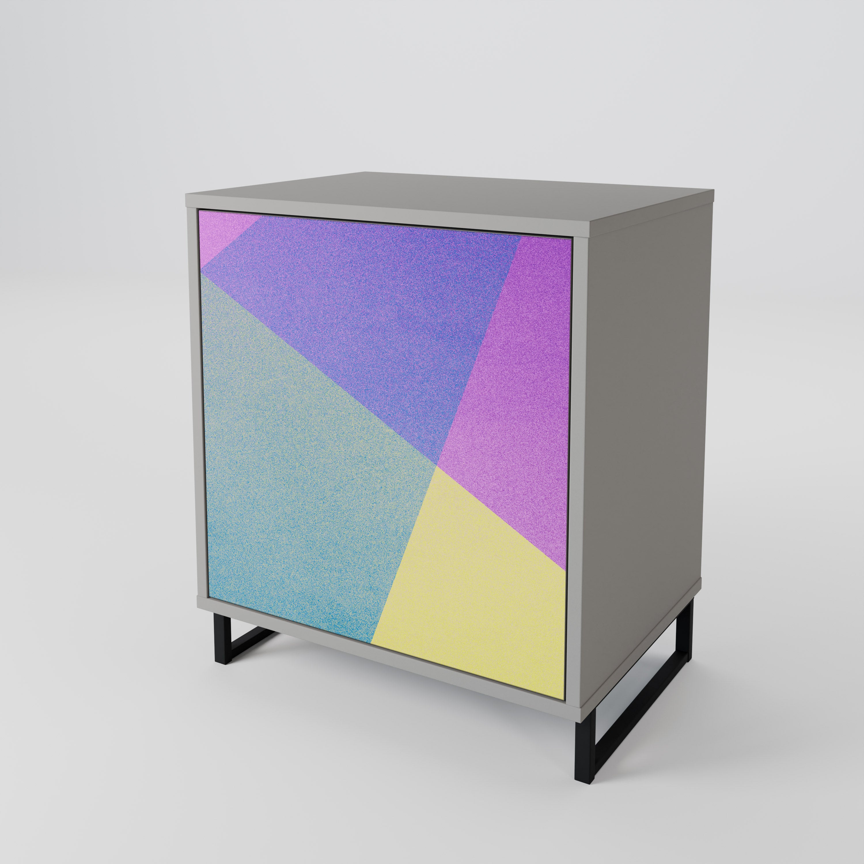 BRIGHT GEOMETRY 1-Door Sideboard