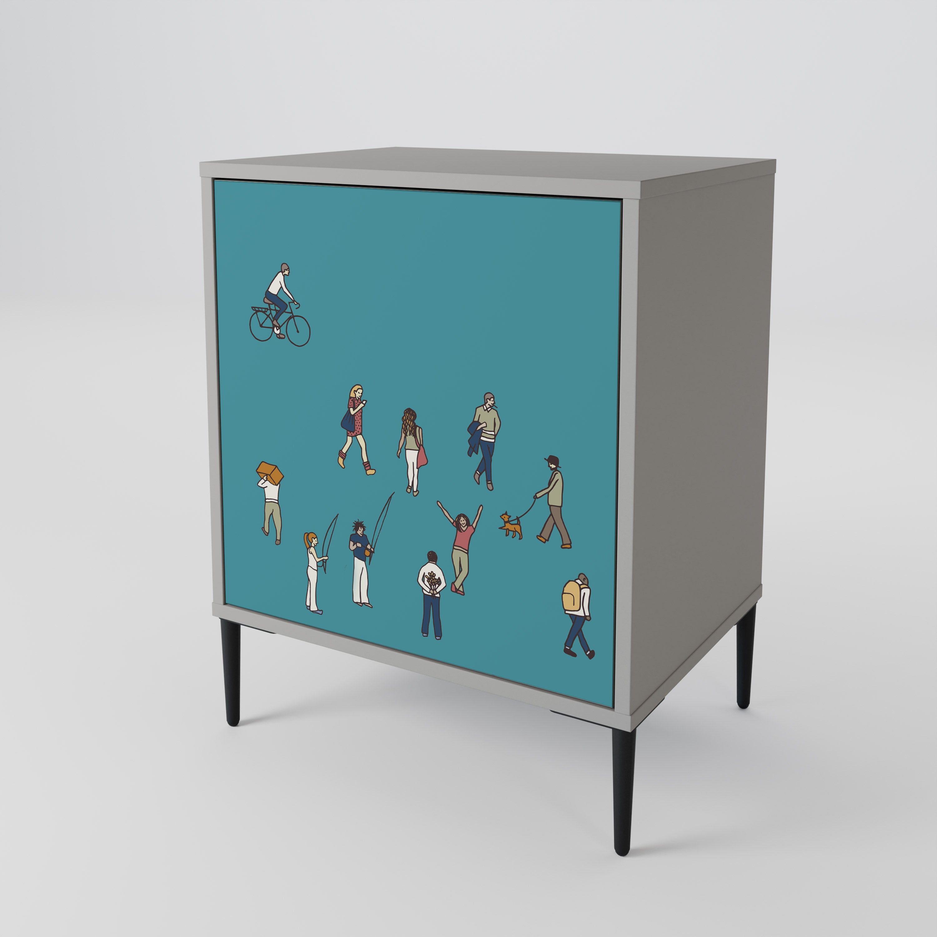 COLLECTIVE STREAM 1-Door Sideboard