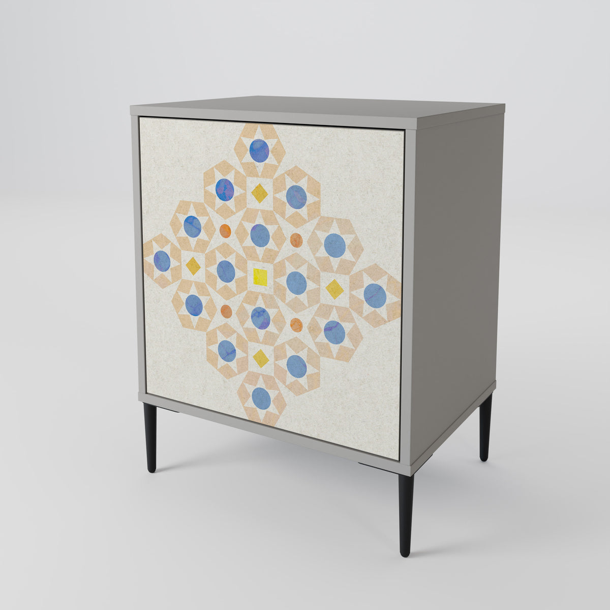 PATTERNED PRISM Skänk med en dörr