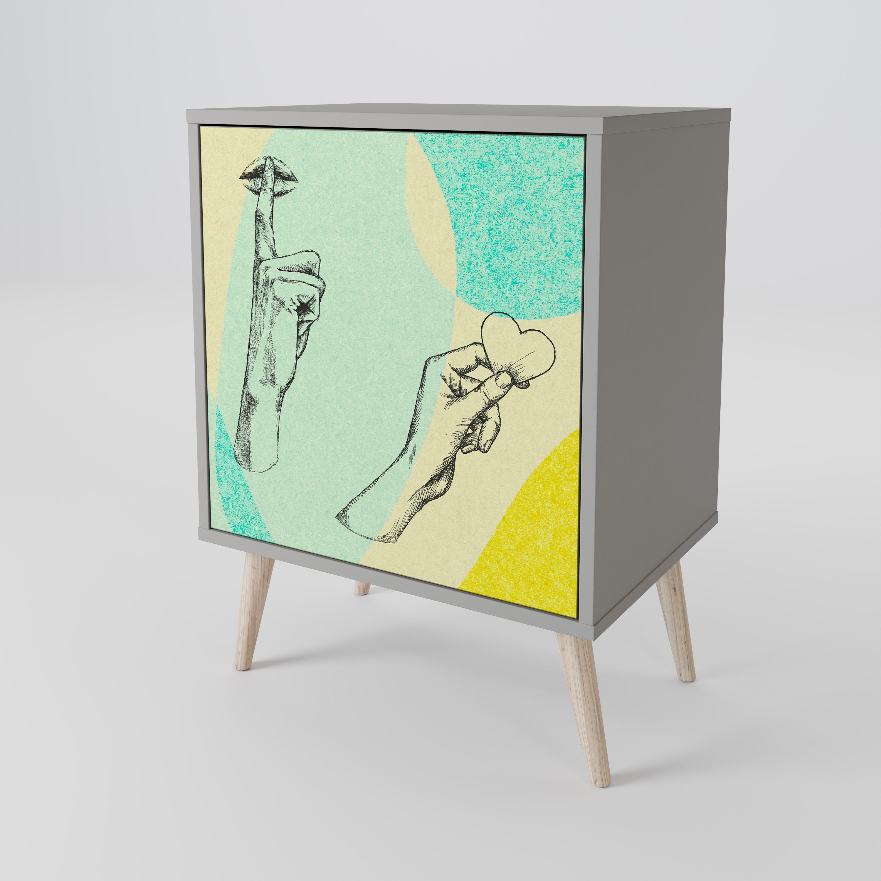 BODY LANGUAGE 1-Door Sideboard