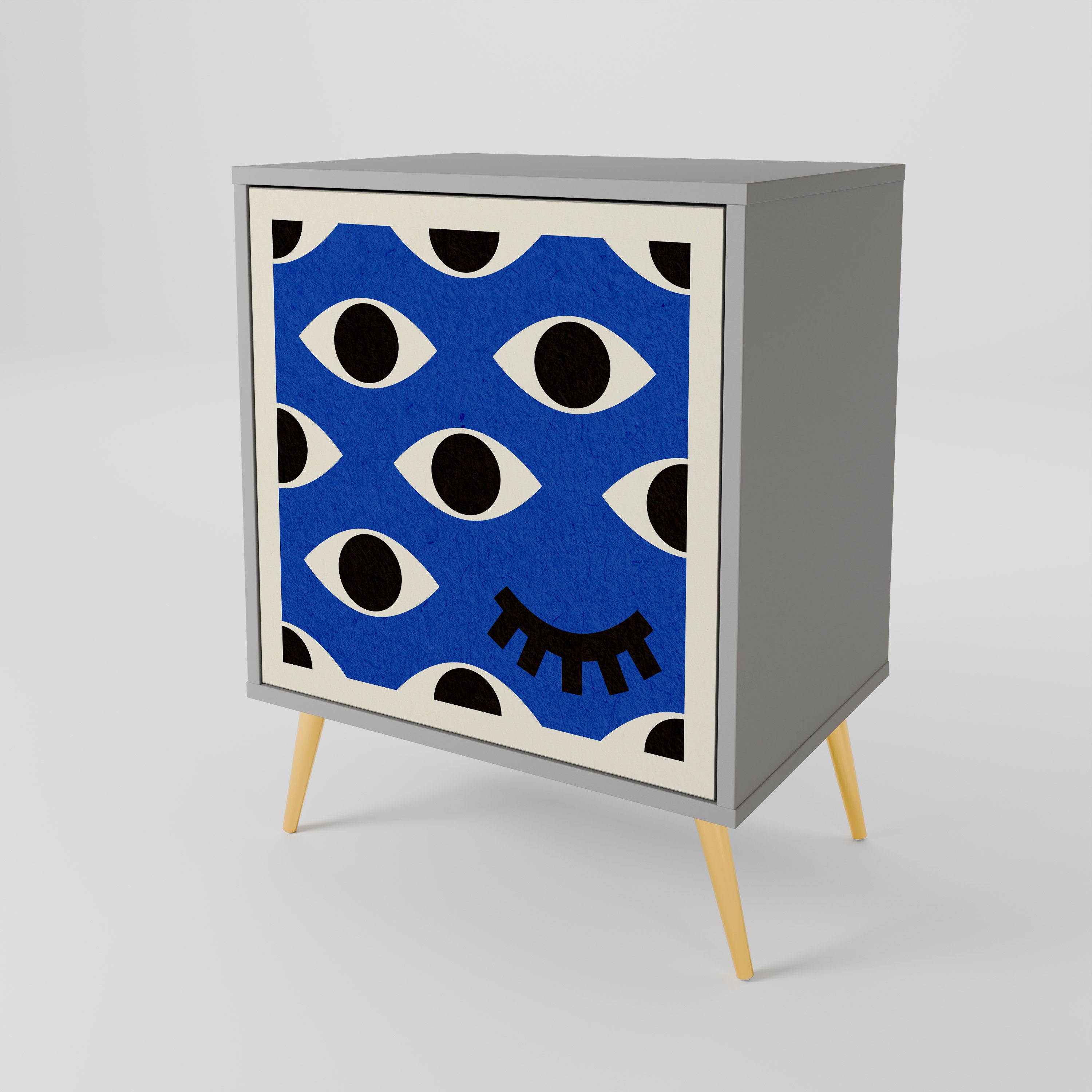 GEOMETRIC EYES 1-Door Sideboard