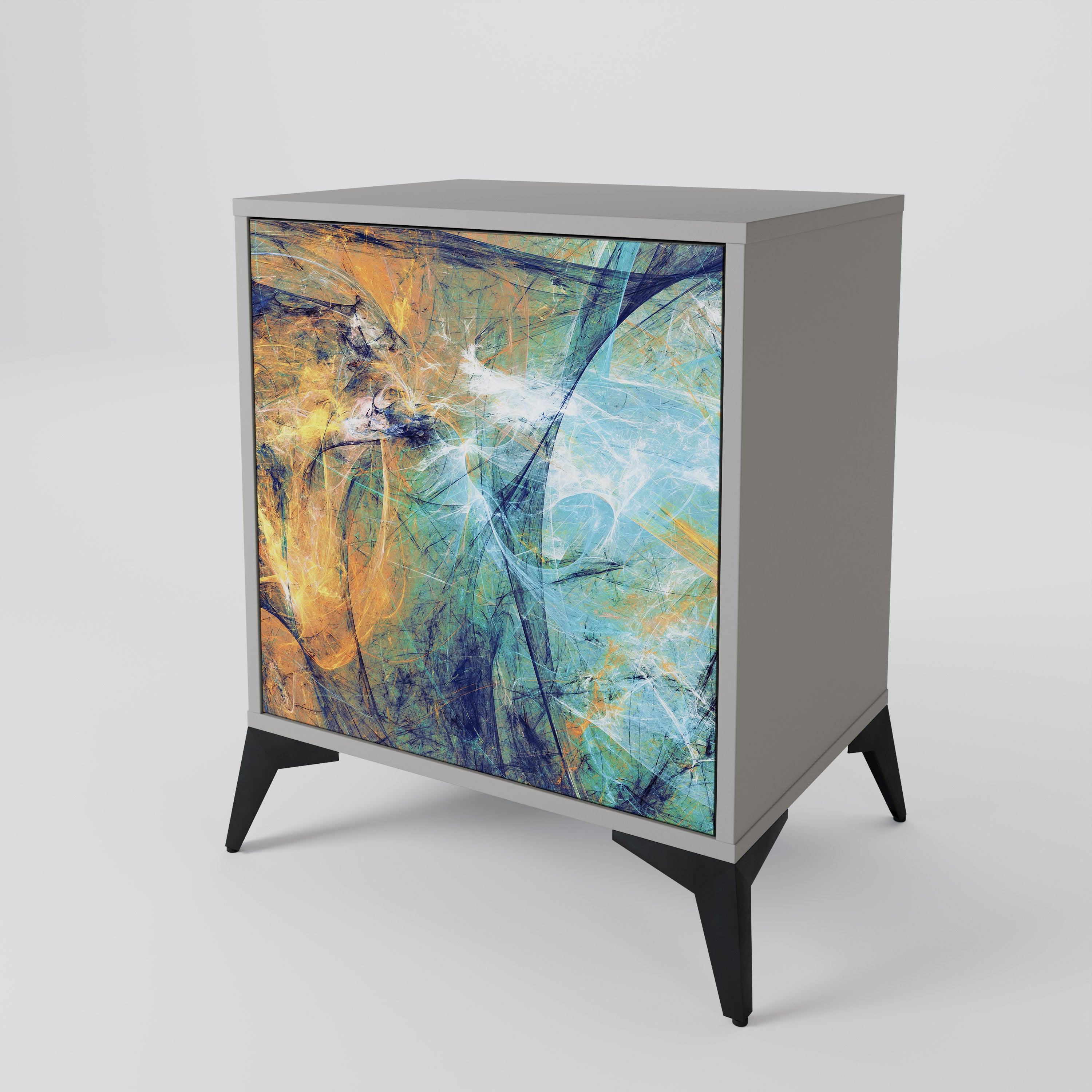 ABSTRACT THOUGHTS 1-Door Sideboard
