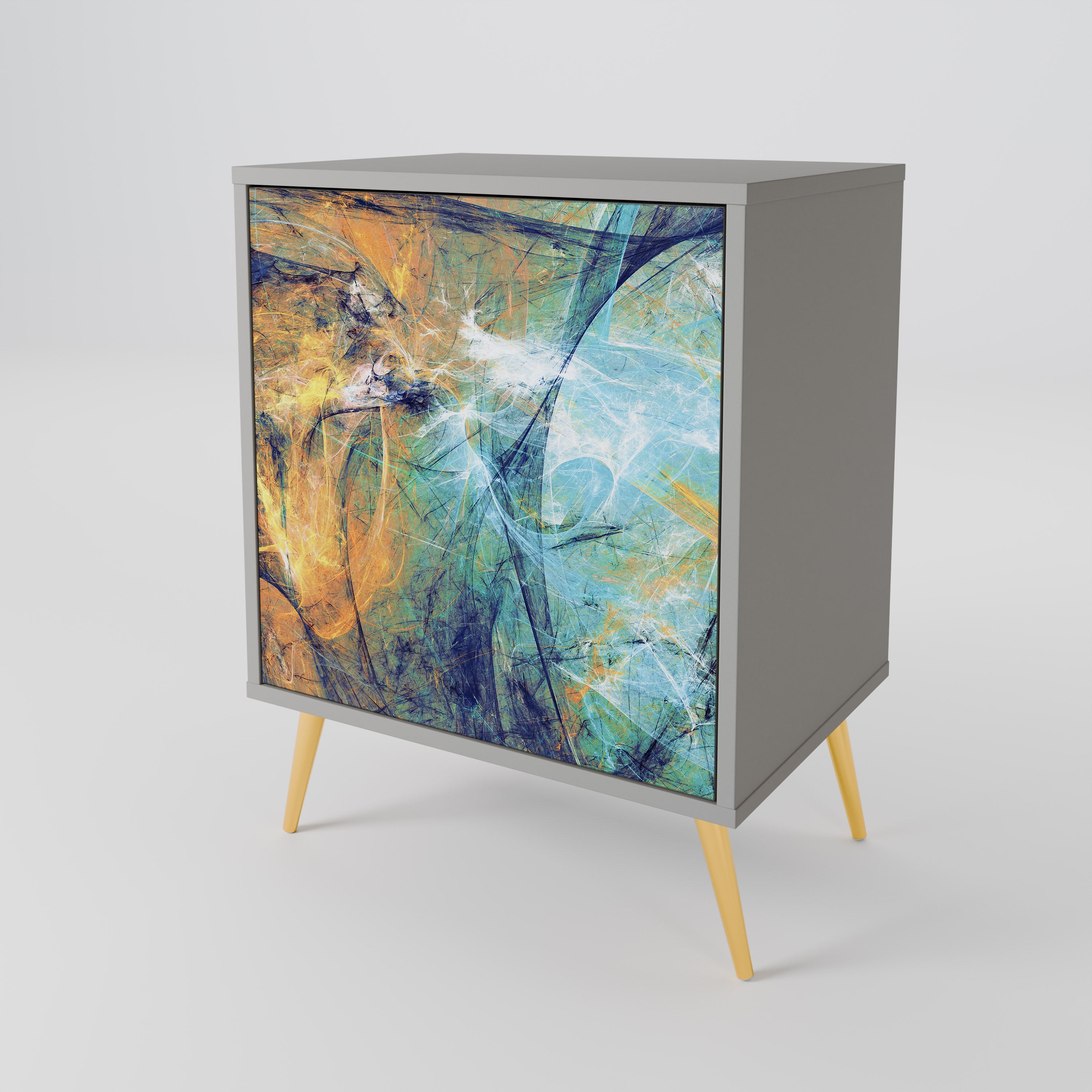 ABSTRACT THOUGHTS 1-Door Sideboard