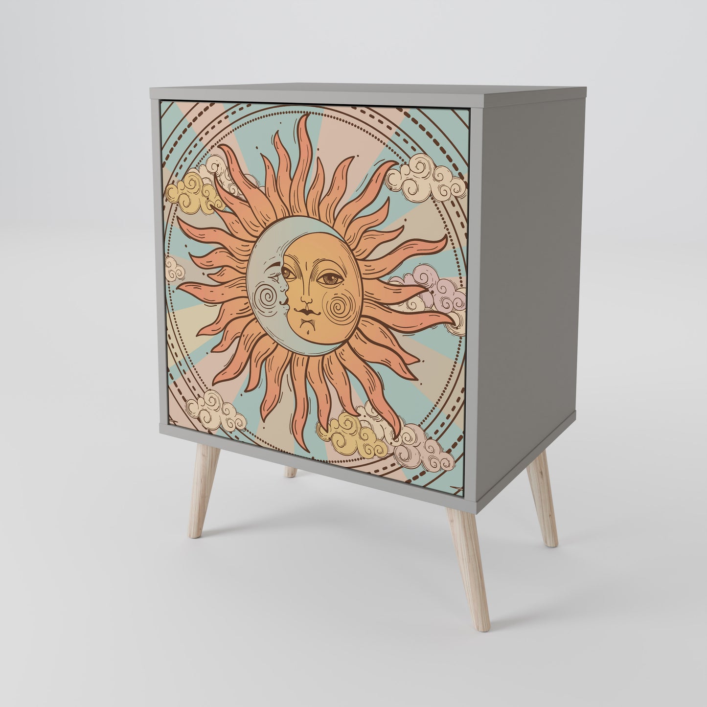 MYSTICAL STRUCTURE 1-Door Sideboard