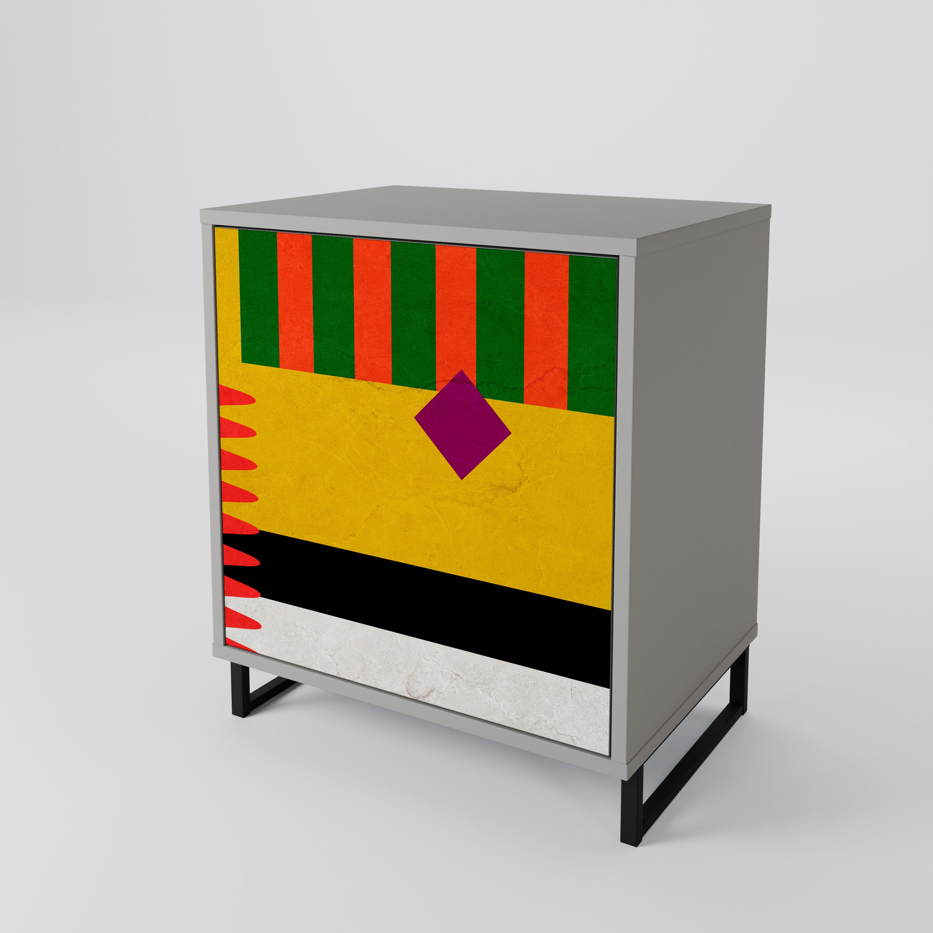 VIVID ART 1-Door Sideboard