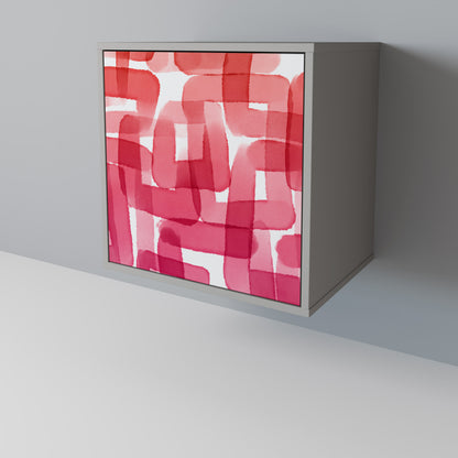 KALEIDOSCOPIC CUBISM Skänk med en dörr
