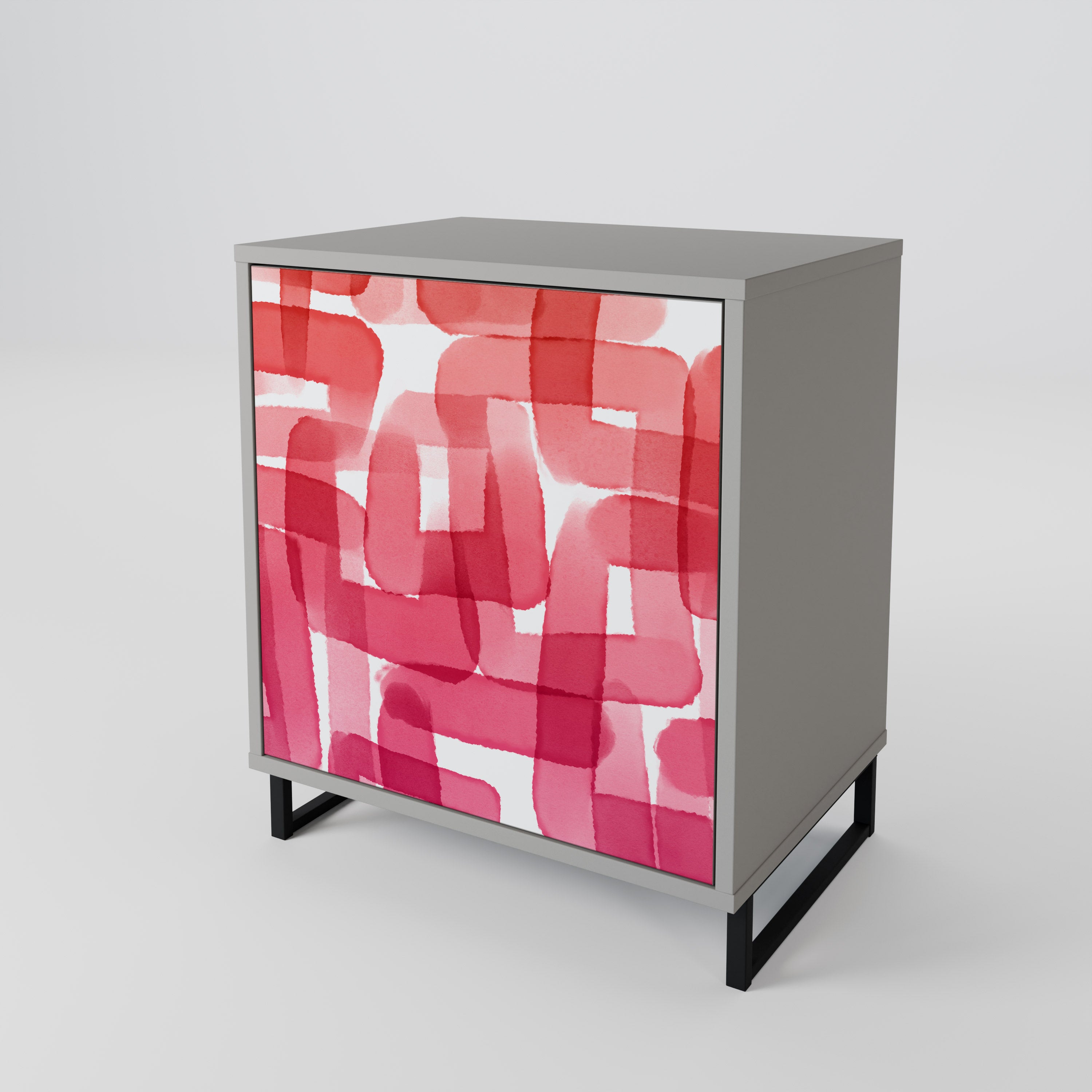 KALEIDOSCOPIC CUBISM 1-Door Sideboard