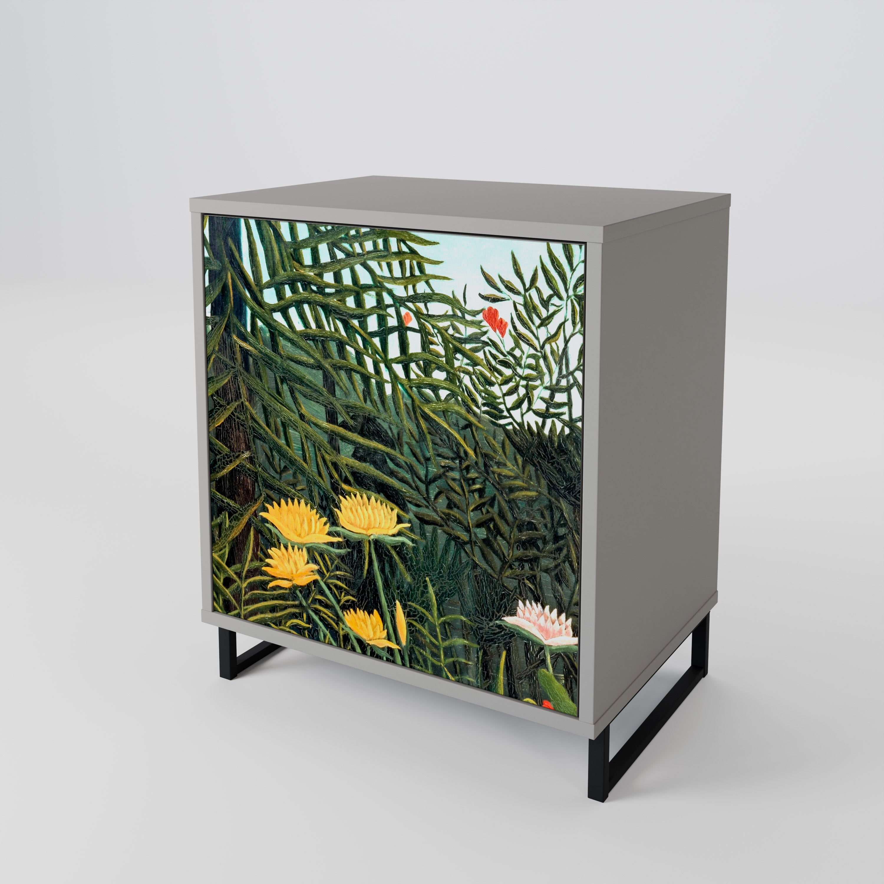 VIRGIN FOREST WITH SUNSET 1-Door Sideboard