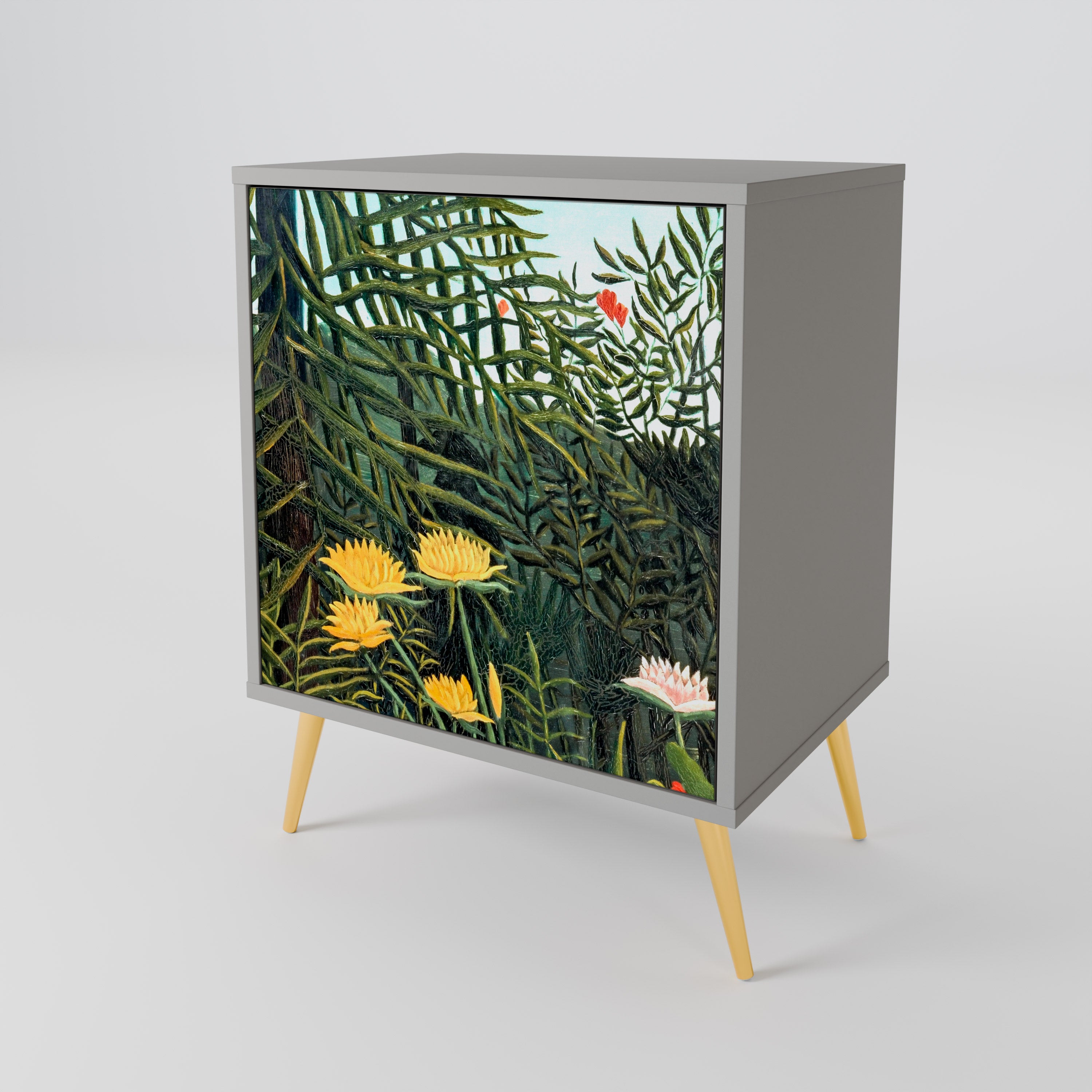 VIRGIN FOREST WITH SUNSET 1-Door Sideboard