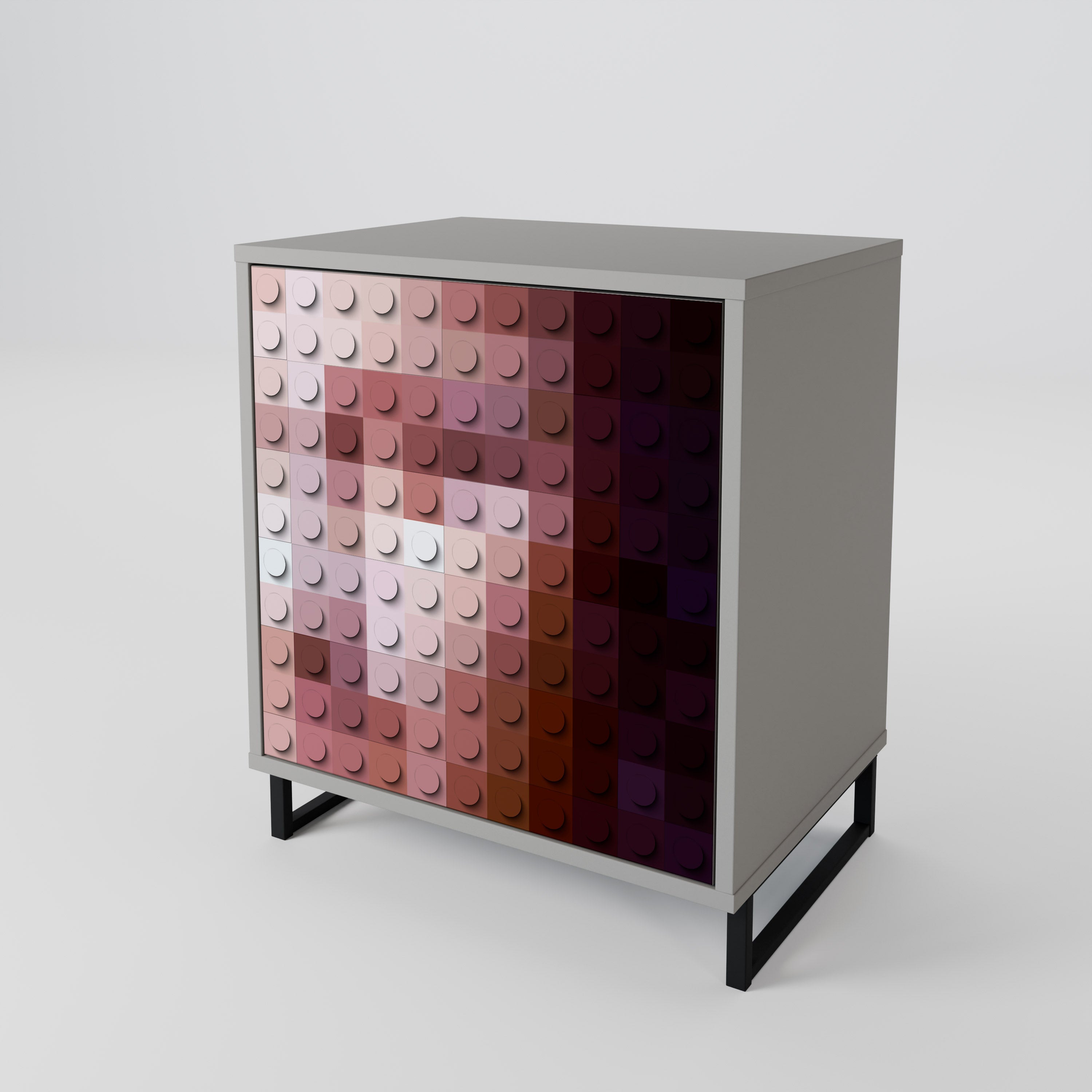 CONSTRUCTIVE ART 1-Door Sideboard