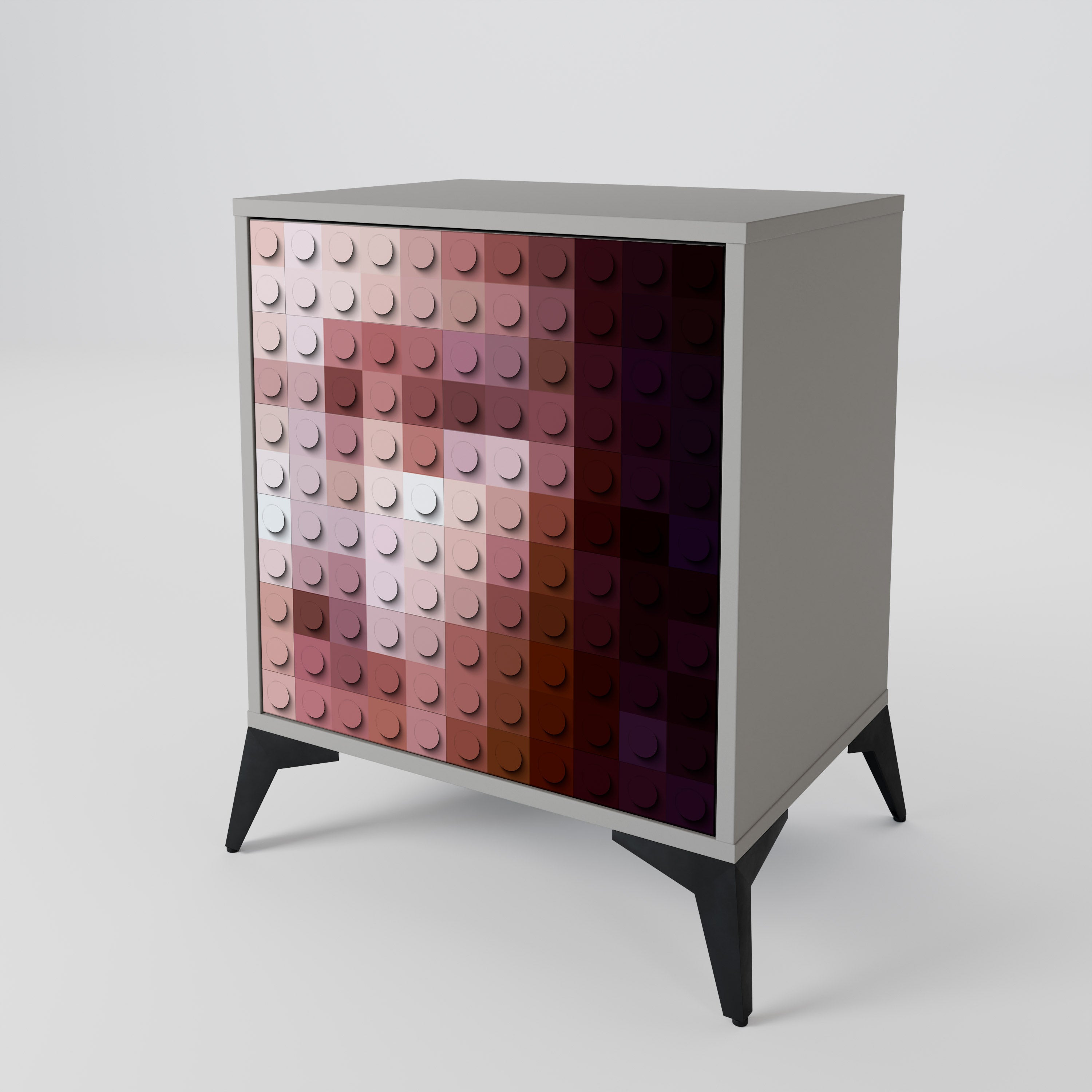 CONSTRUCTIVE ART 1-Door Sideboard