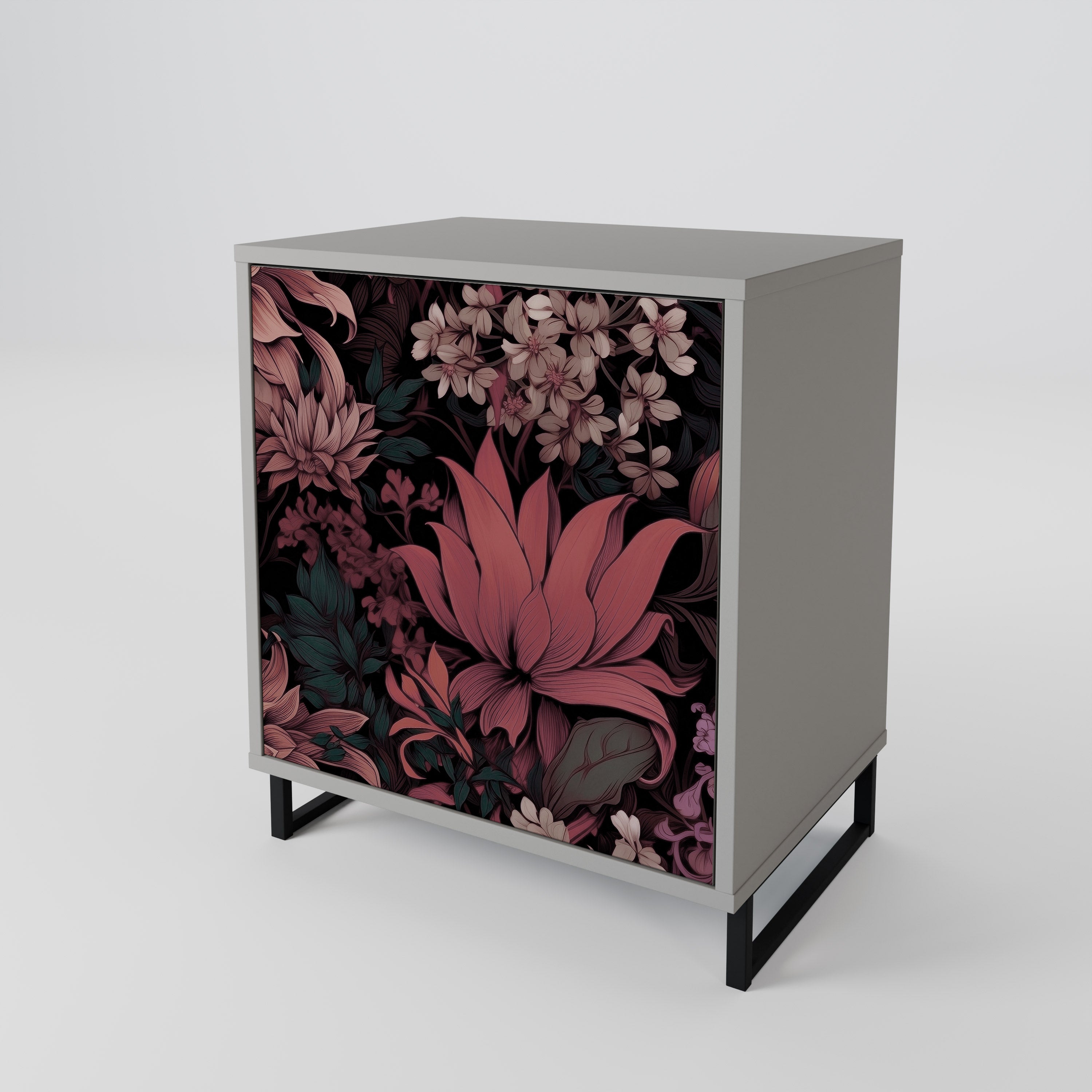 FLORAL WHISPER 1-Door Sideboard