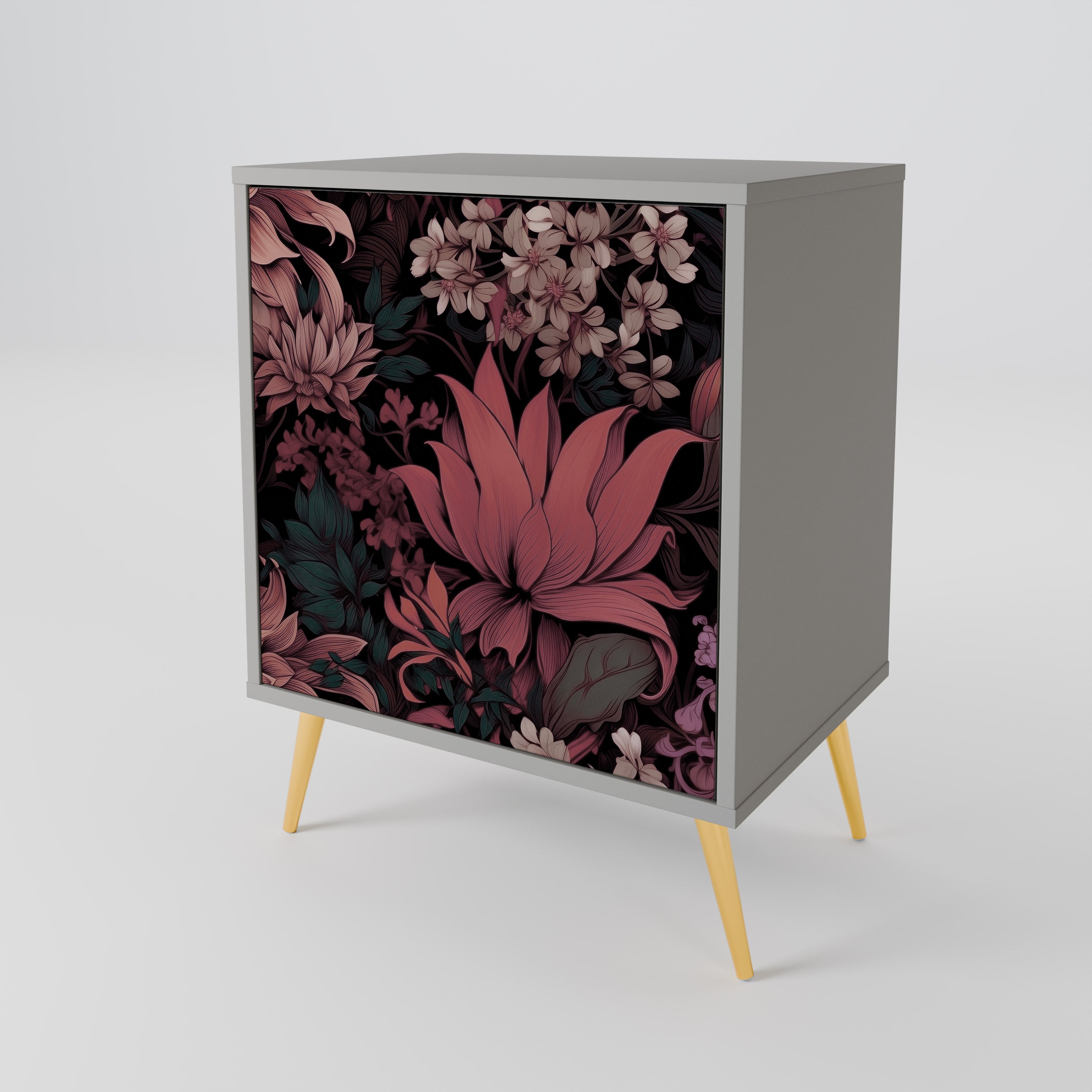 FLORAL WHISPER 1-Door Sideboard