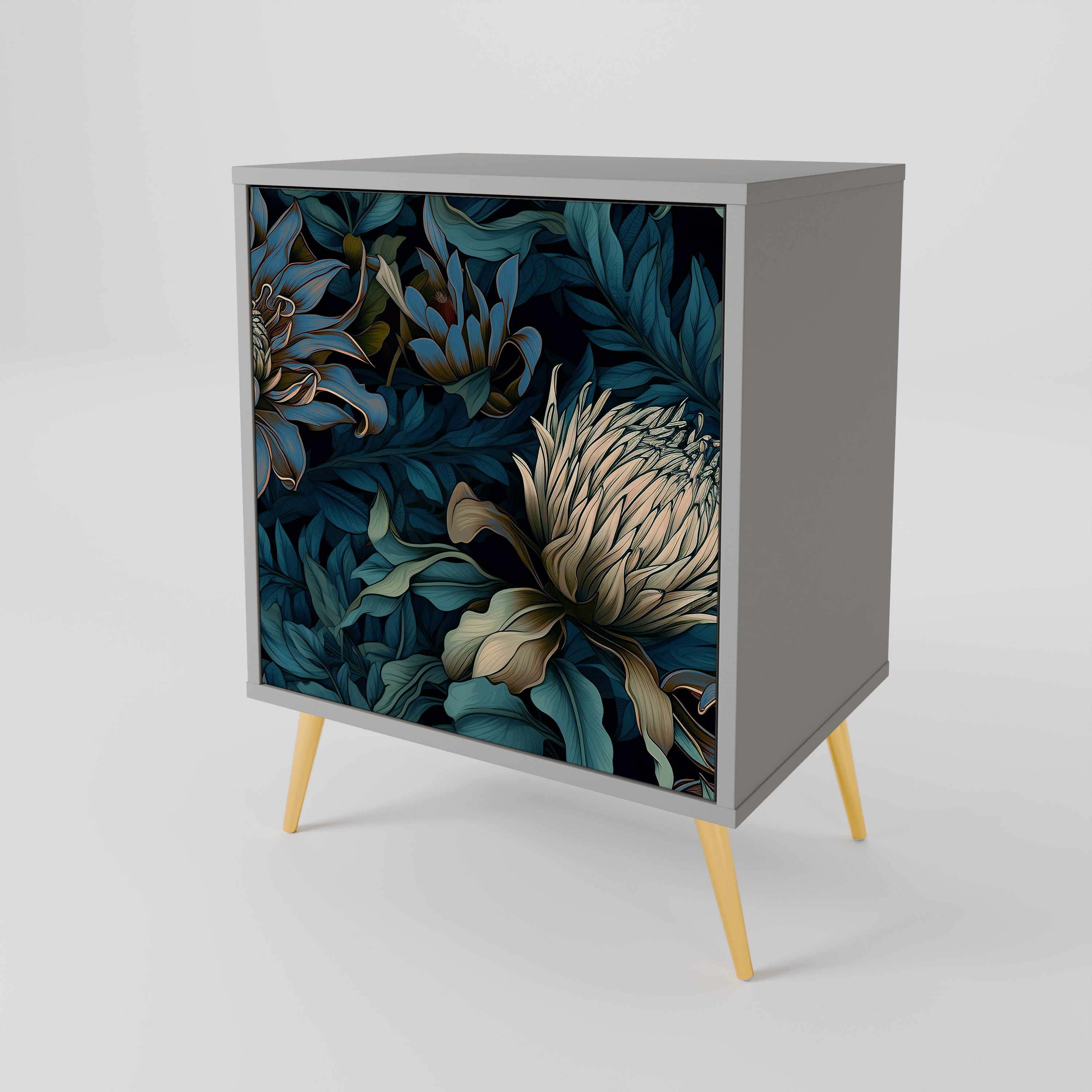 TWILIGHT BLOOM 1-Door Sideboard