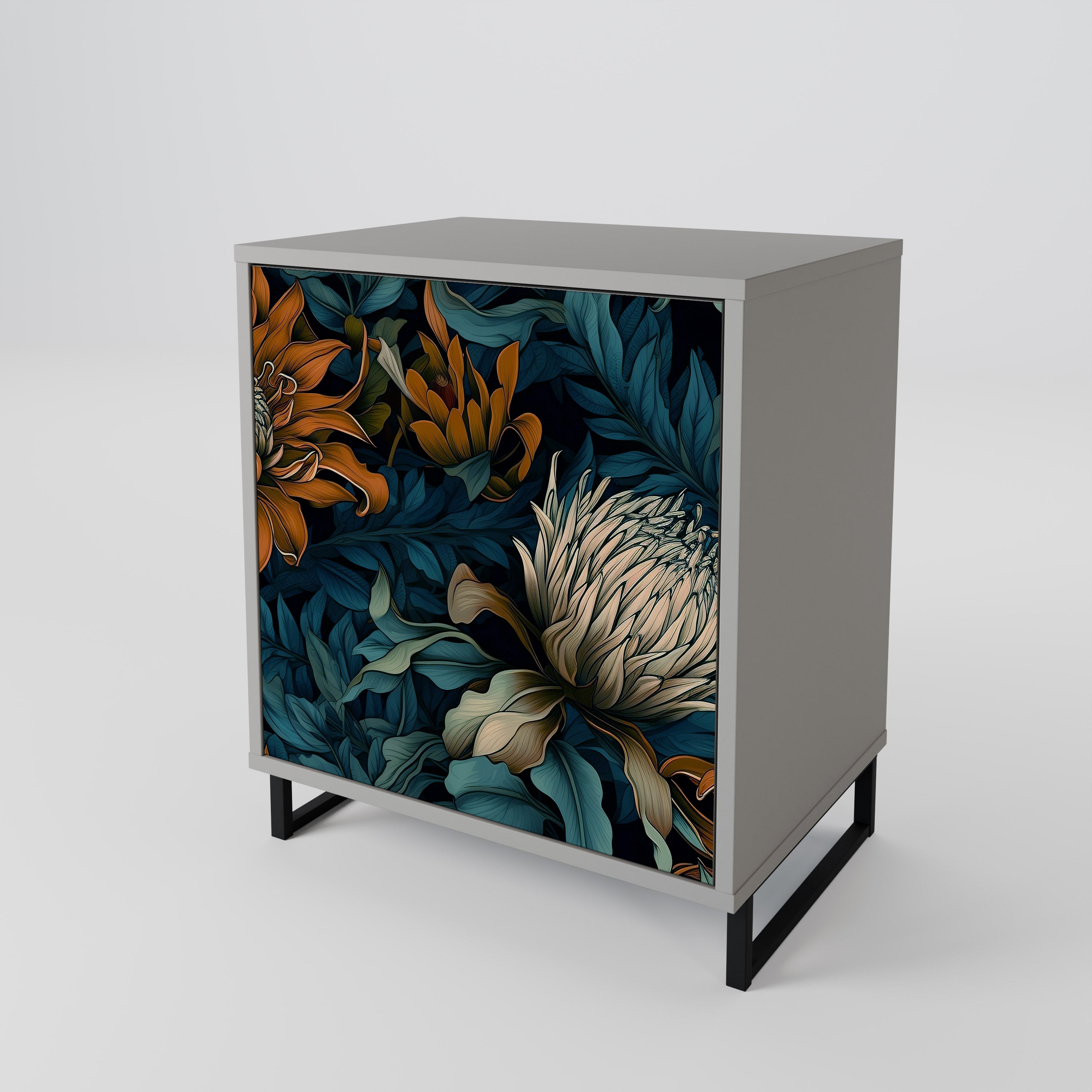 MORNING BLOOM 1-Door Sideboard