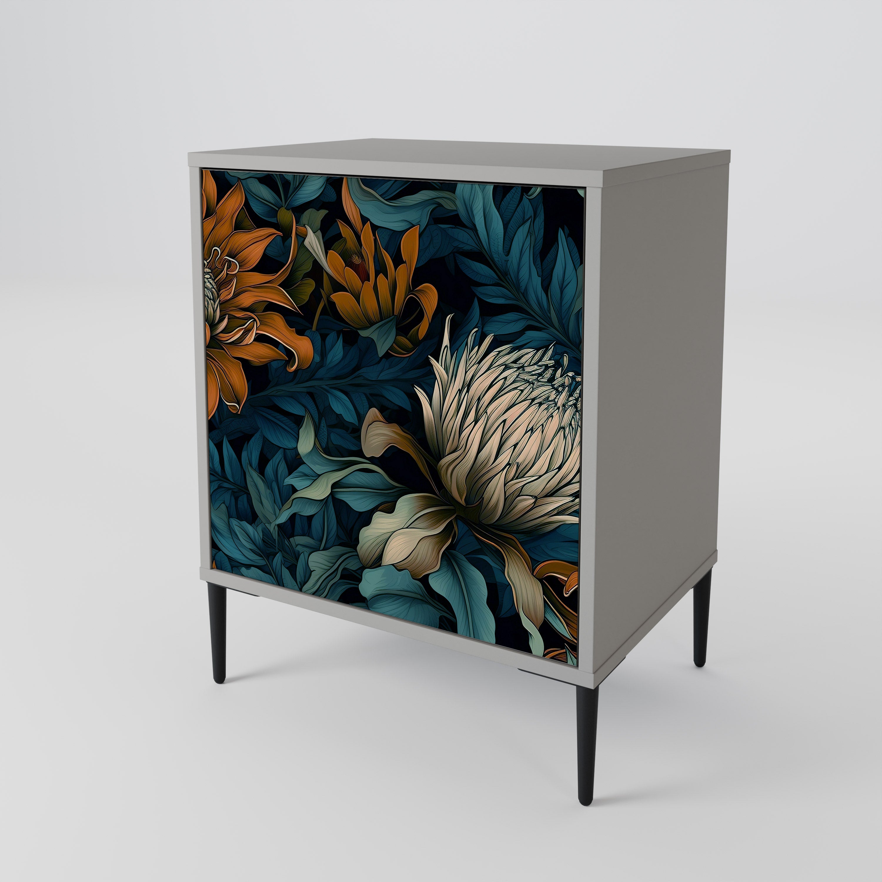 MORNING BLOOM 1-Door Sideboard