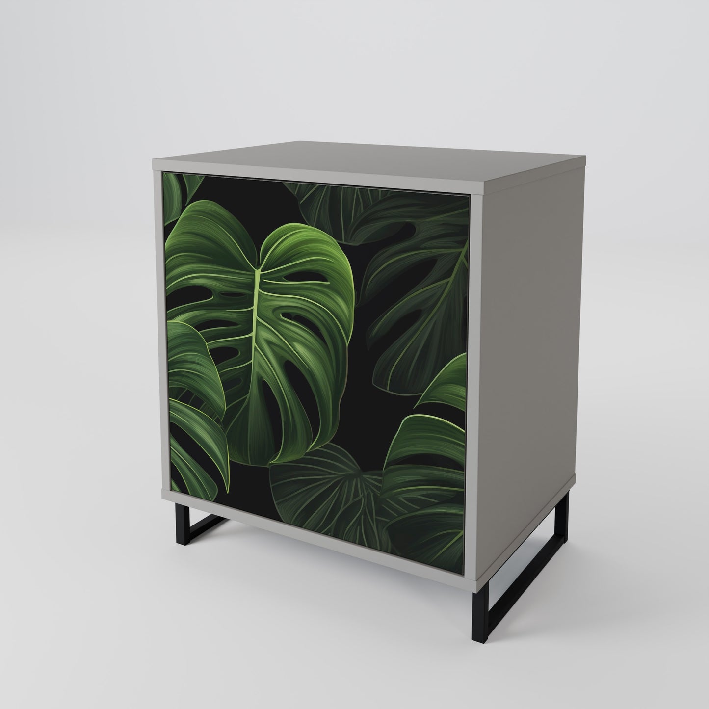 INFINITE MONSTERA Skänk med en dörr