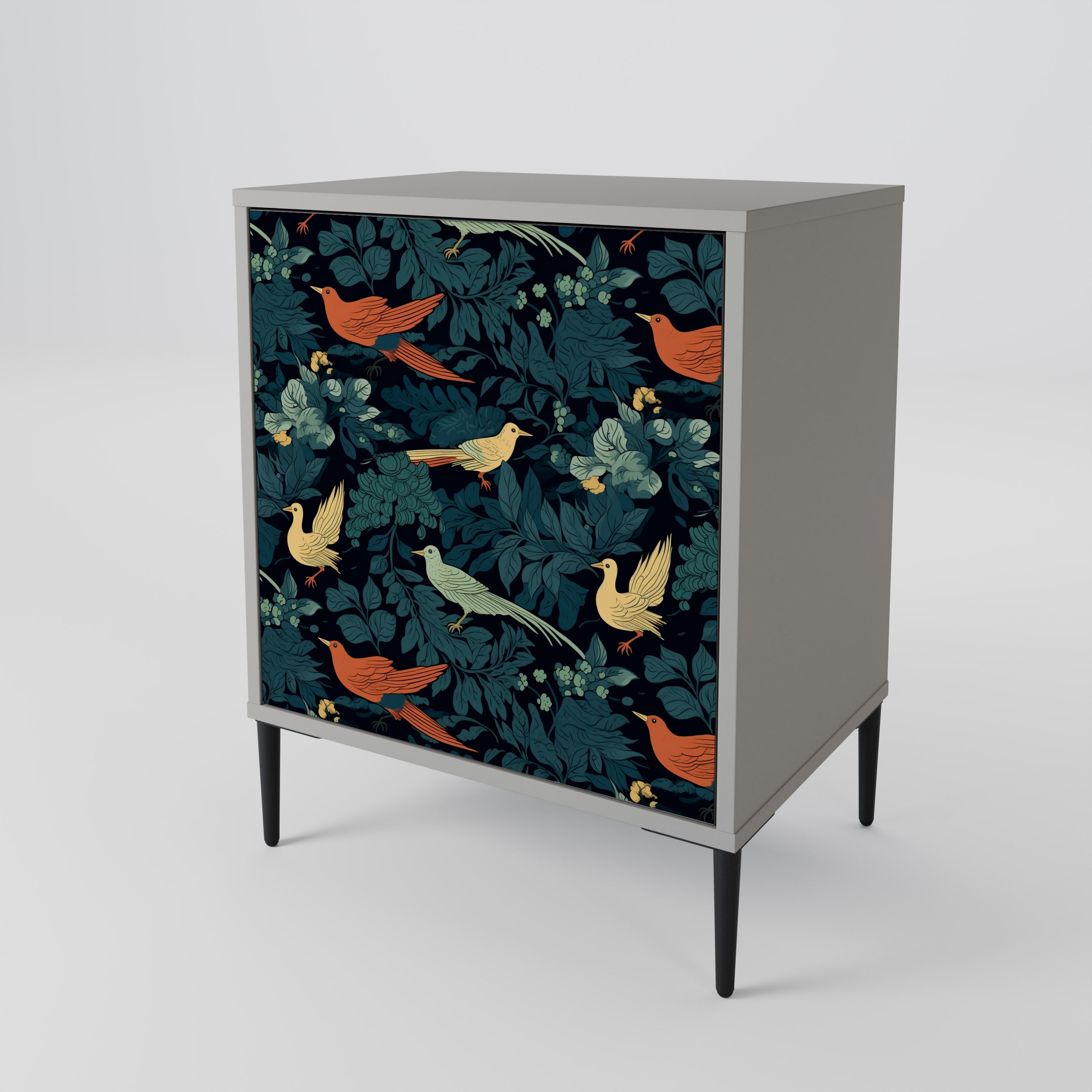 FOWL ORNAMENT 1-Door Sideboard