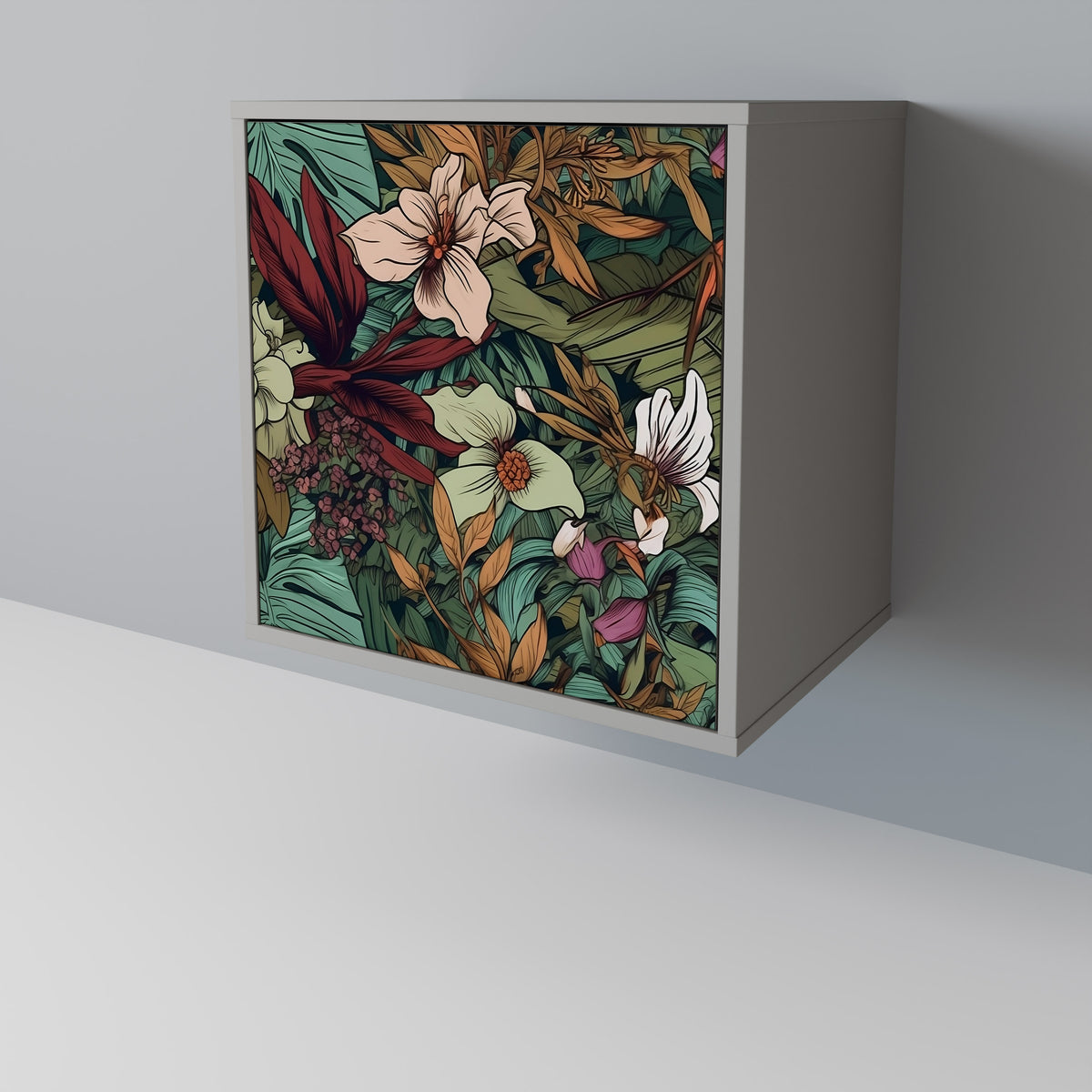 BOTANICAL EMERGENCE Skänk med en dörr