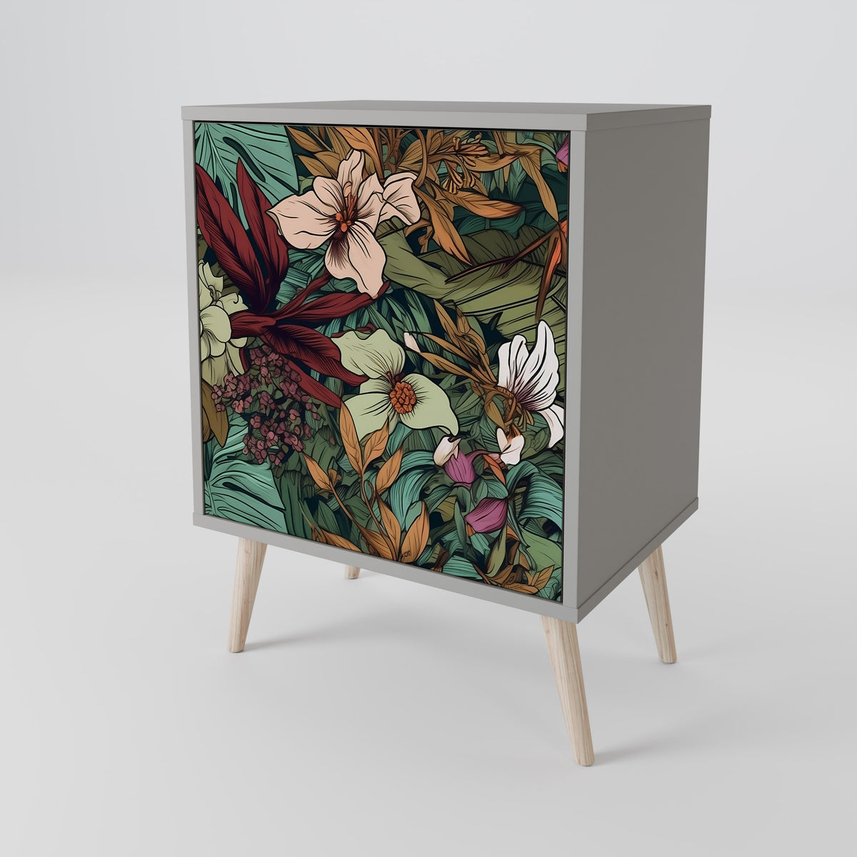 BOTANICAL EMERGENCE Skänk med en dörr