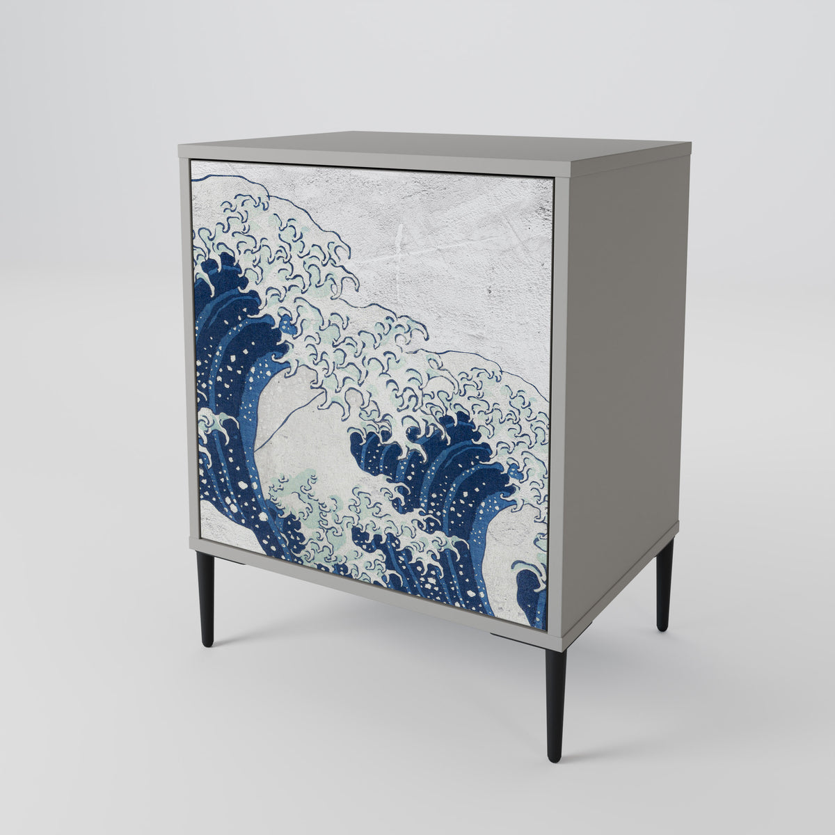 THE GREAT WAVE AT KANAGAWA Skänk med en dörr