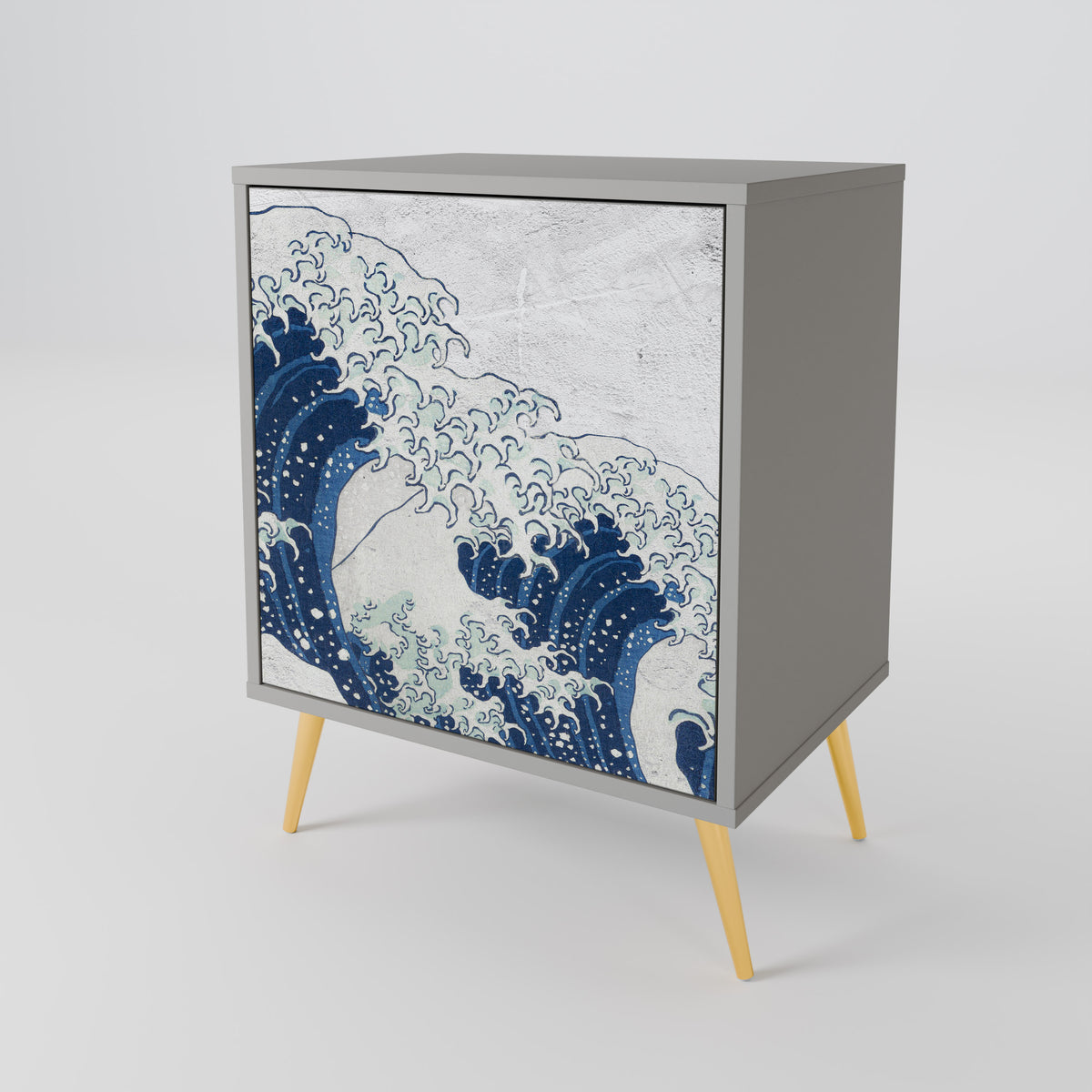 THE GREAT WAVE AT KANAGAWA Skänk med en dörr