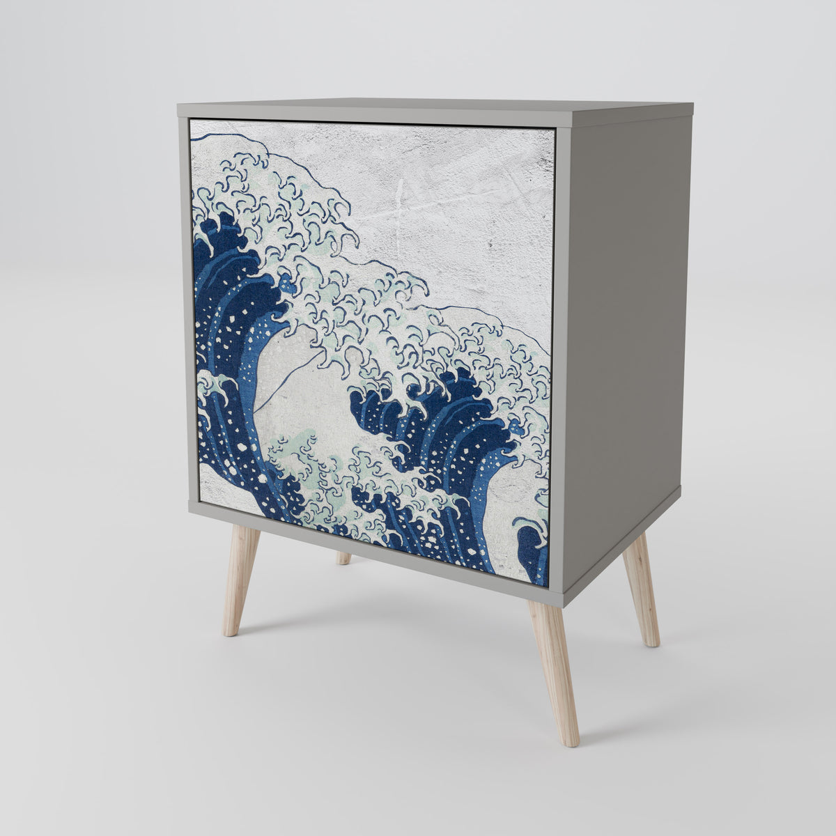 THE GREAT WAVE AT KANAGAWA Skänk med en dörr
