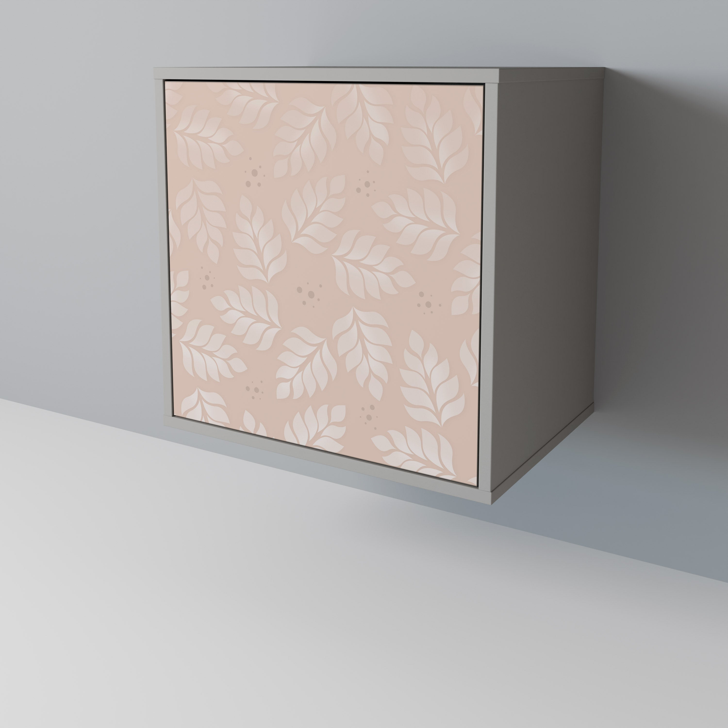 LEAVES ON BEIGE 1-Door sideboard