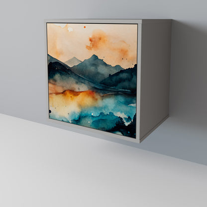OMINOUS MOUNTAINS 1-Door Sideboard