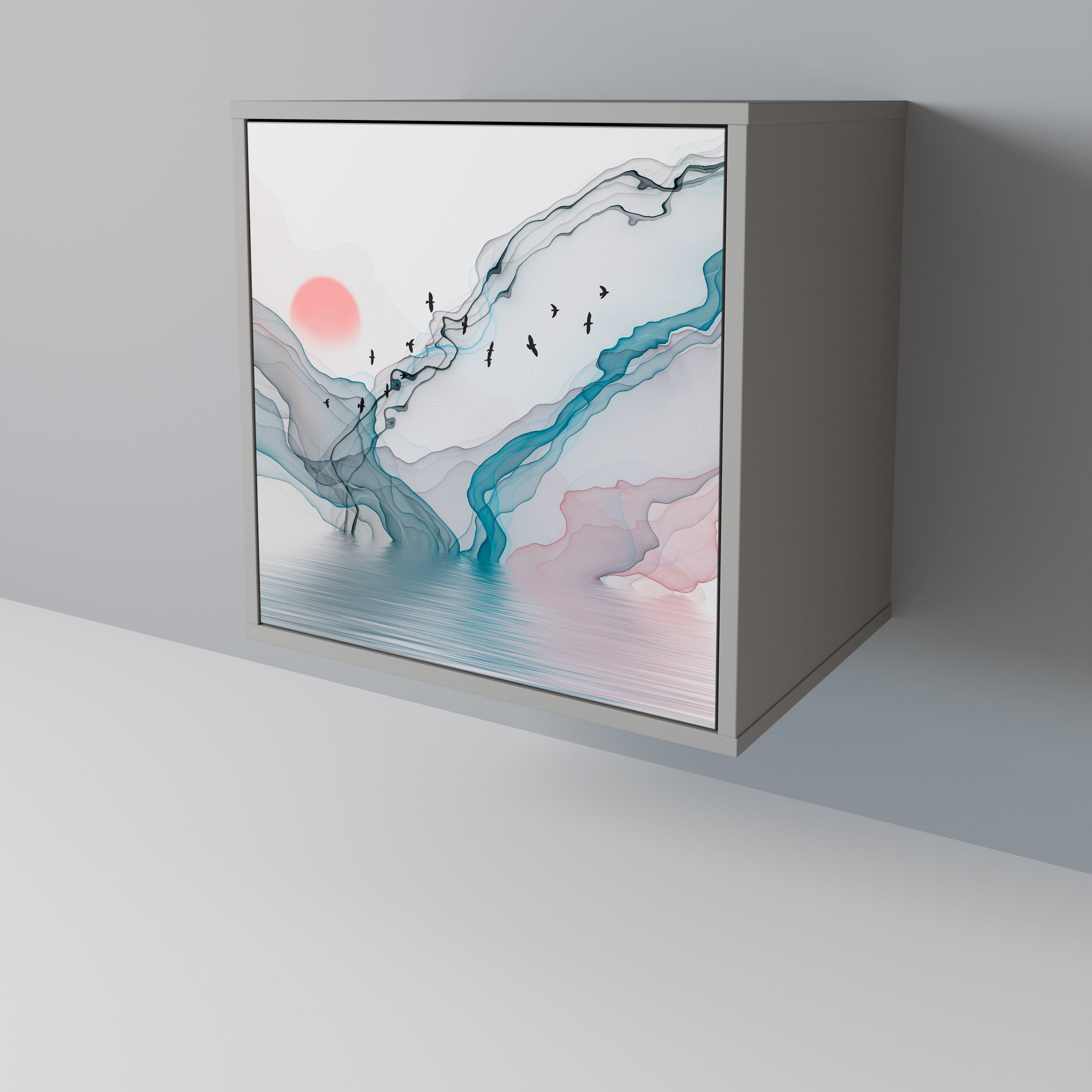 VELVET CROSSING skänk med 1 dörr