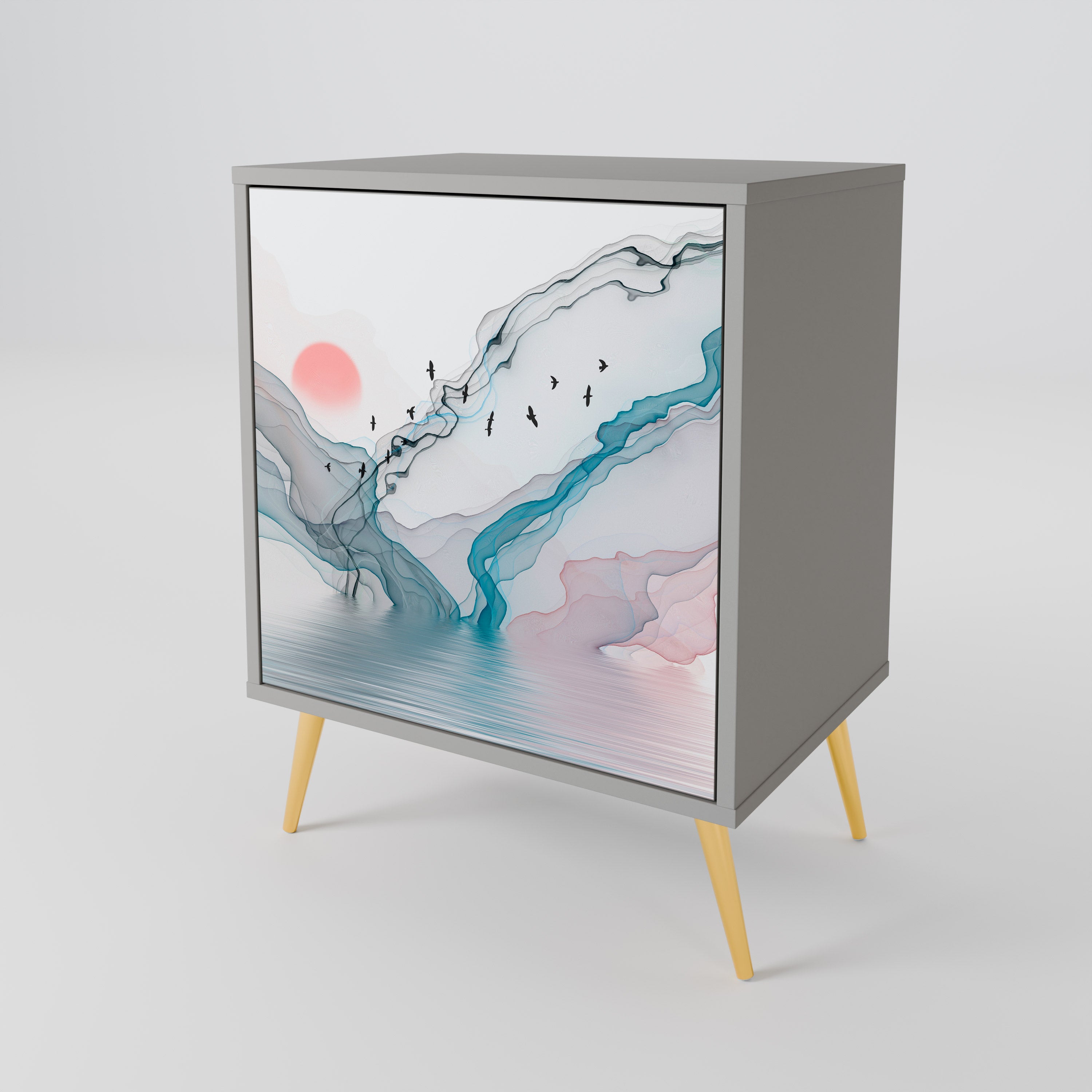 VELVET CROSSING skänk med 1 dörr