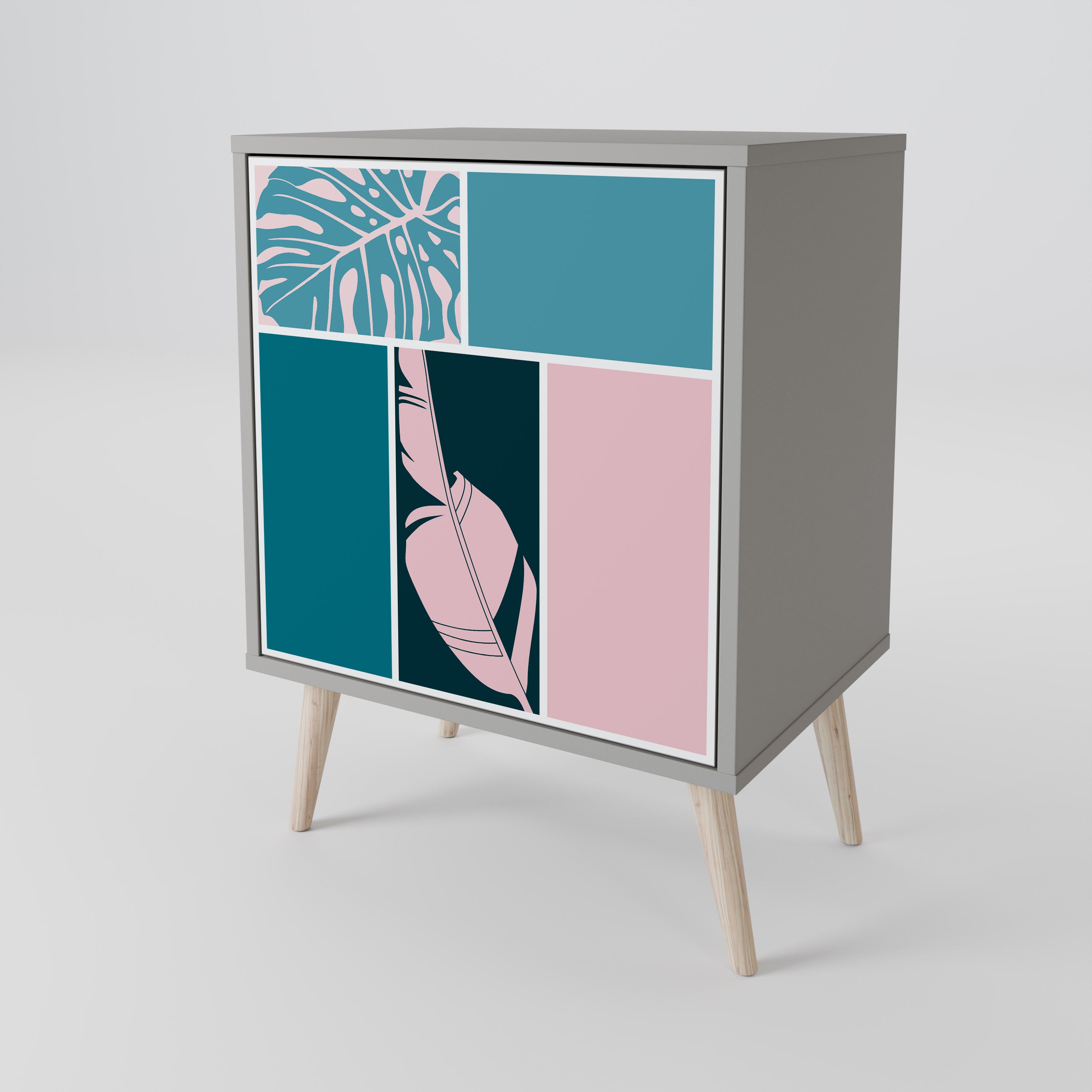 FORMKOMBINATION 1-dörrs skänk