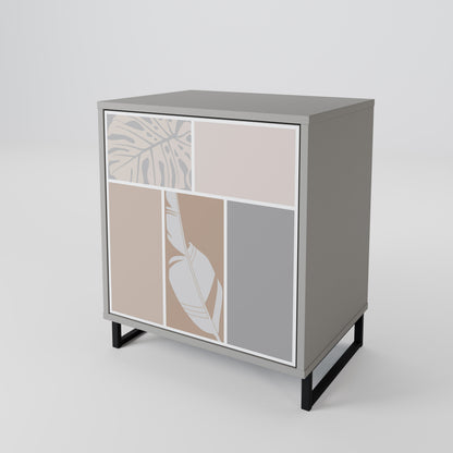 TROPICAL SHAPES Skänk med en dörr