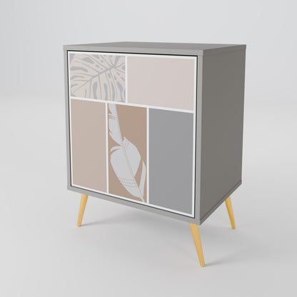 TROPICAL SHAPES Skänk med en dörr