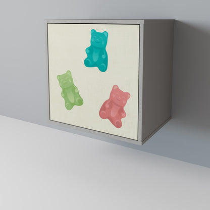 GUMMY BEARS Skänk med en dörr