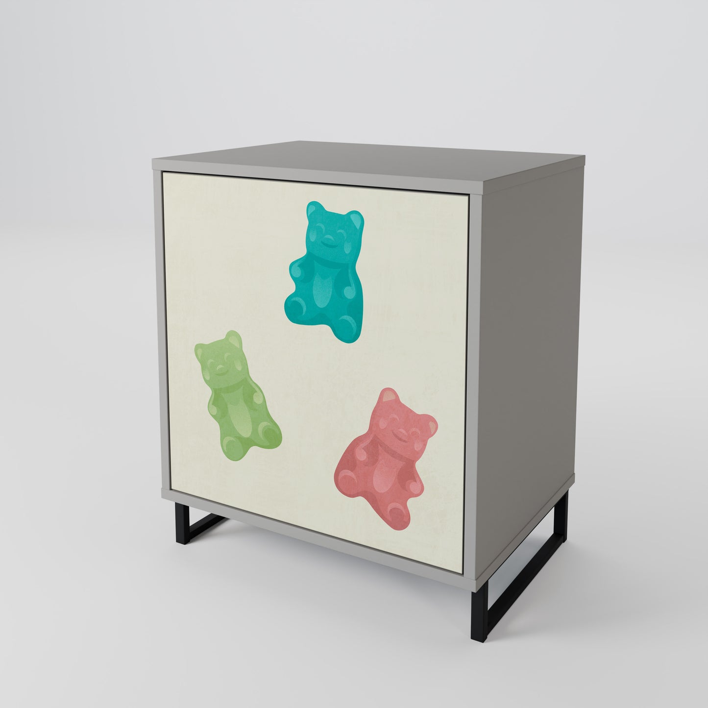 GUMMY BEARS Skänk med en dörr