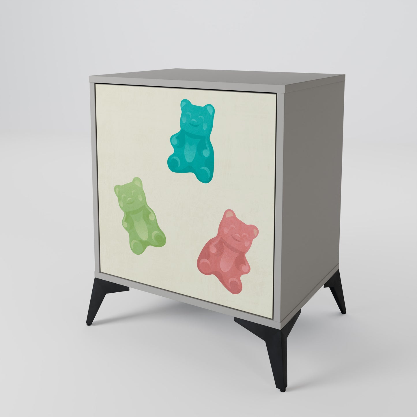 GUMMY BEARS Skänk med en dörr