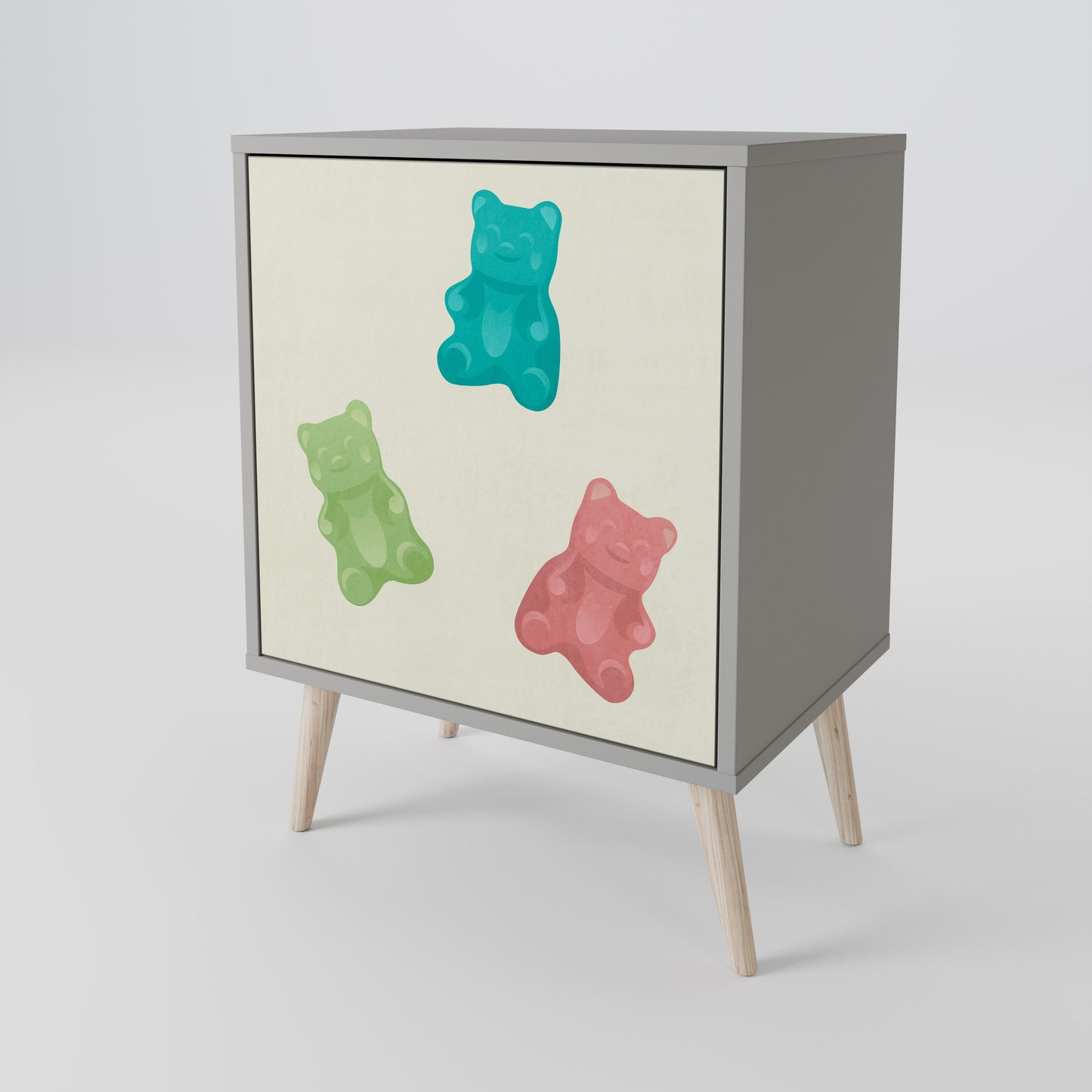 GUMMY BEARS Skänk med en dörr