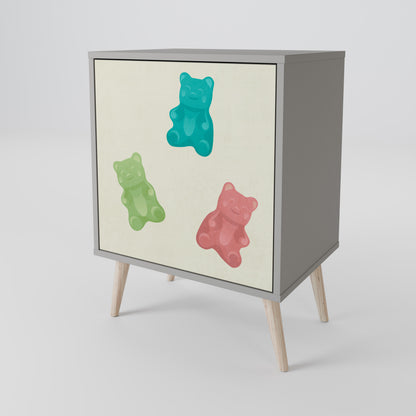 GUMMY BEARS Skänk med en dörr